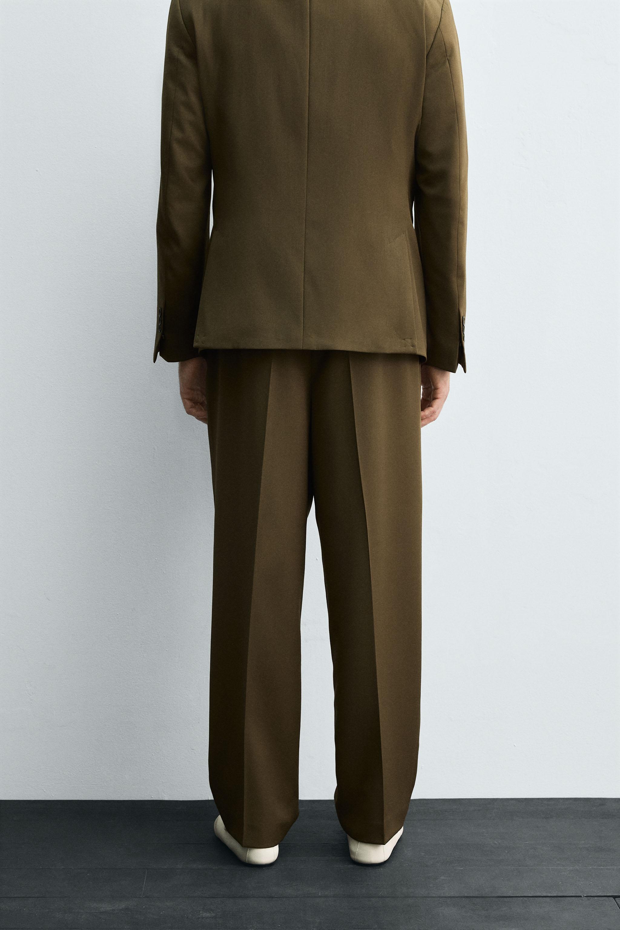 LIMITED EDITION PLEATED SUIT PANTS