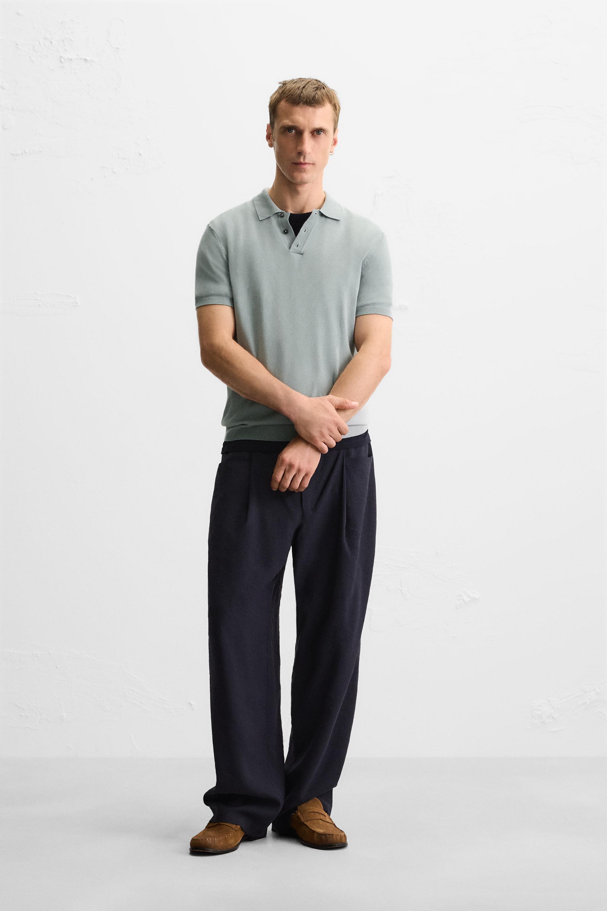 REGULAR FIT KNIT POLO