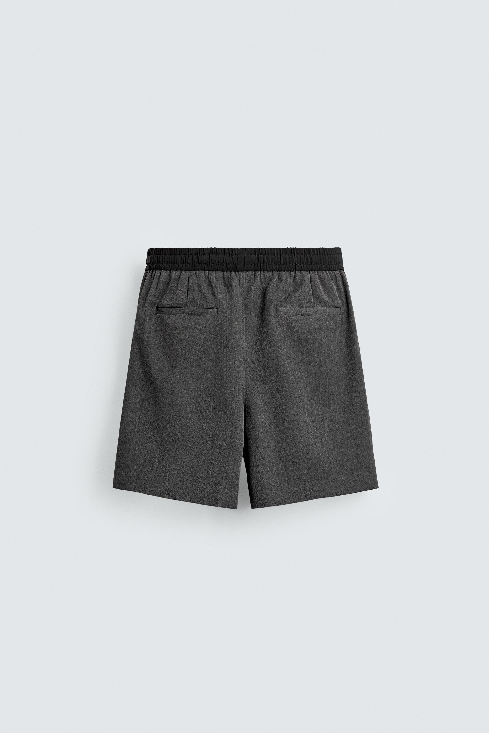 CONTRAST WAIST SHORTS