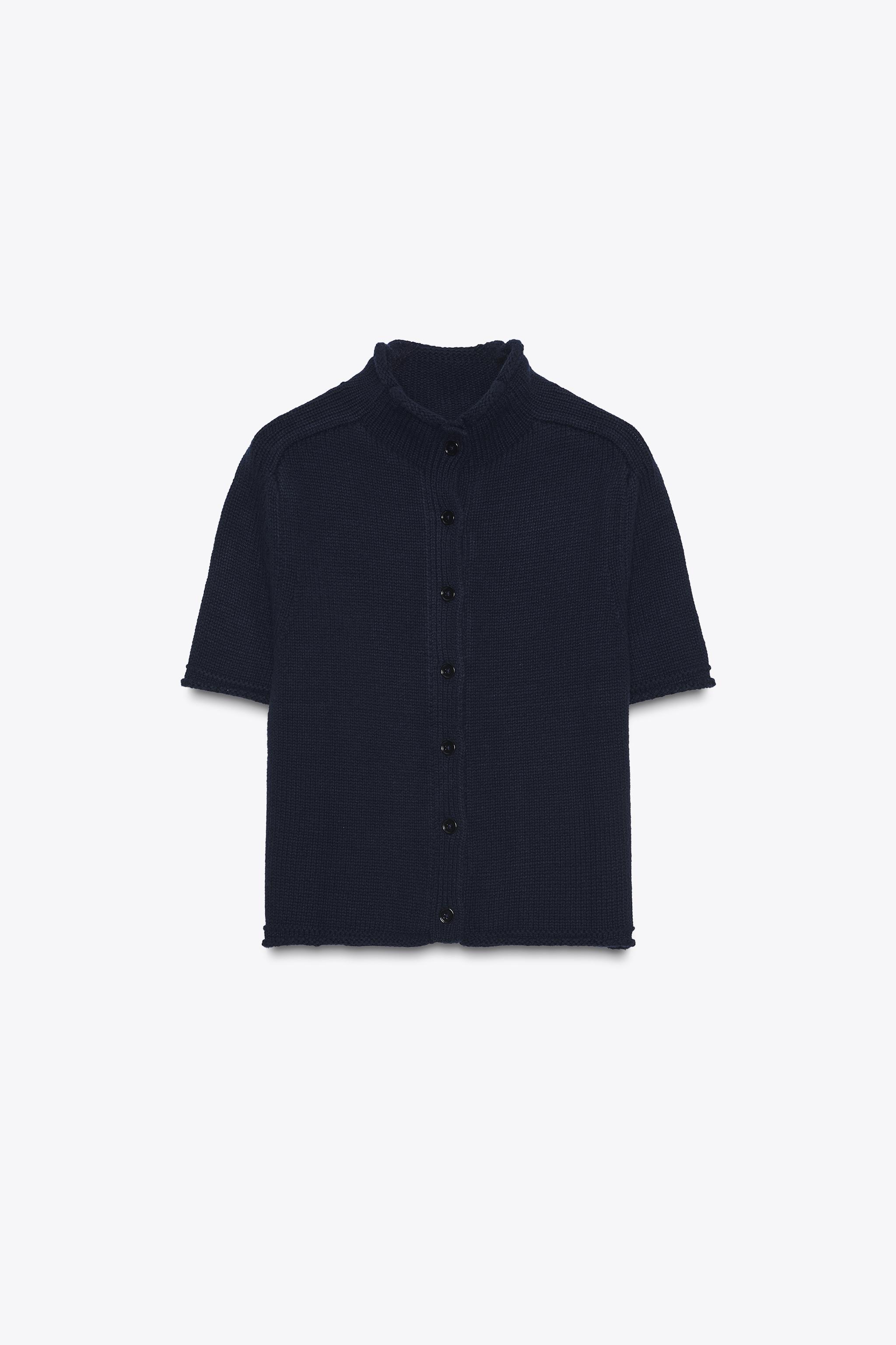 SHORT SLEEVE CARDIGAN