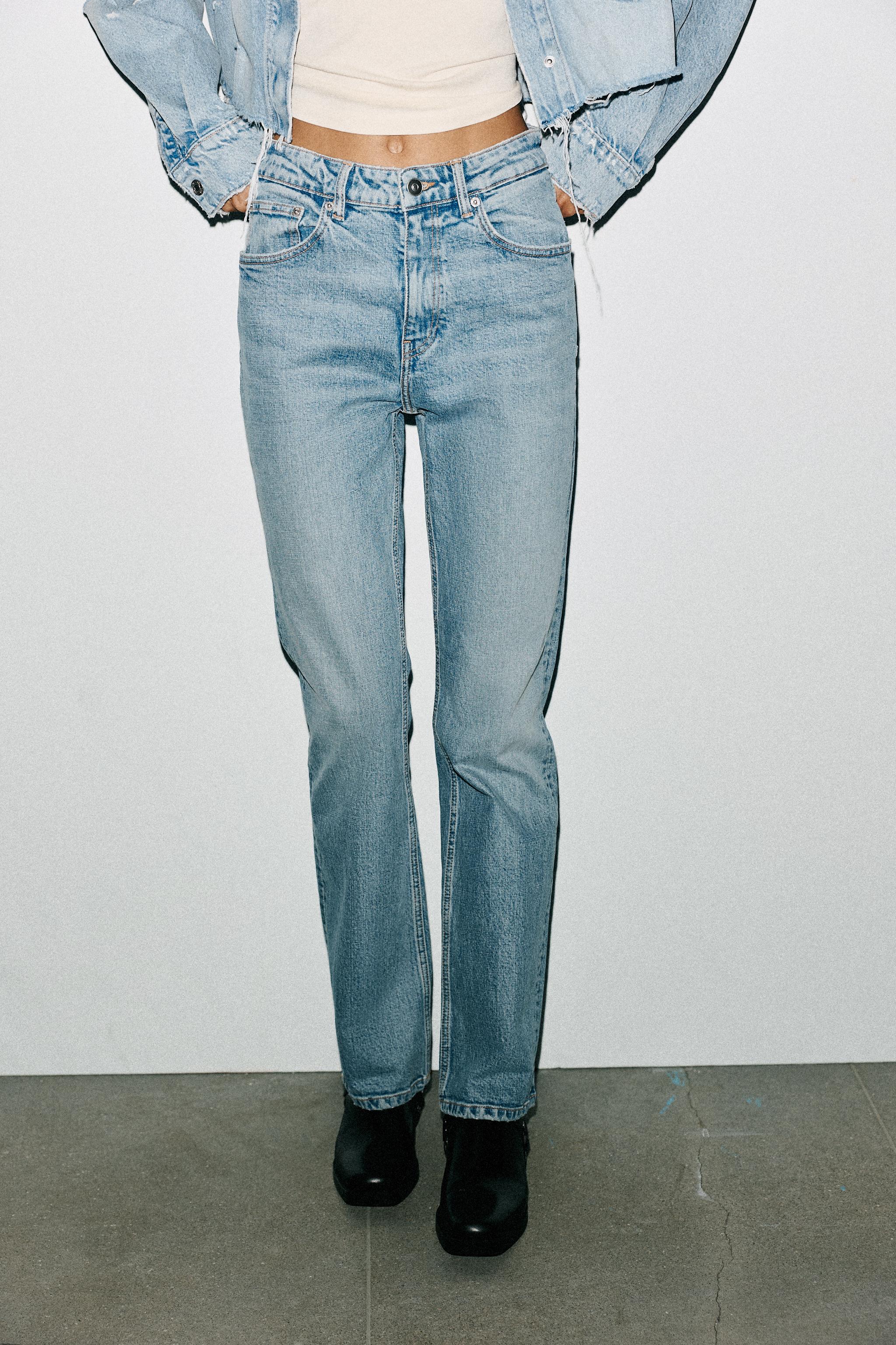 TRF HI-RISE STRAIGHT LEG JEANS