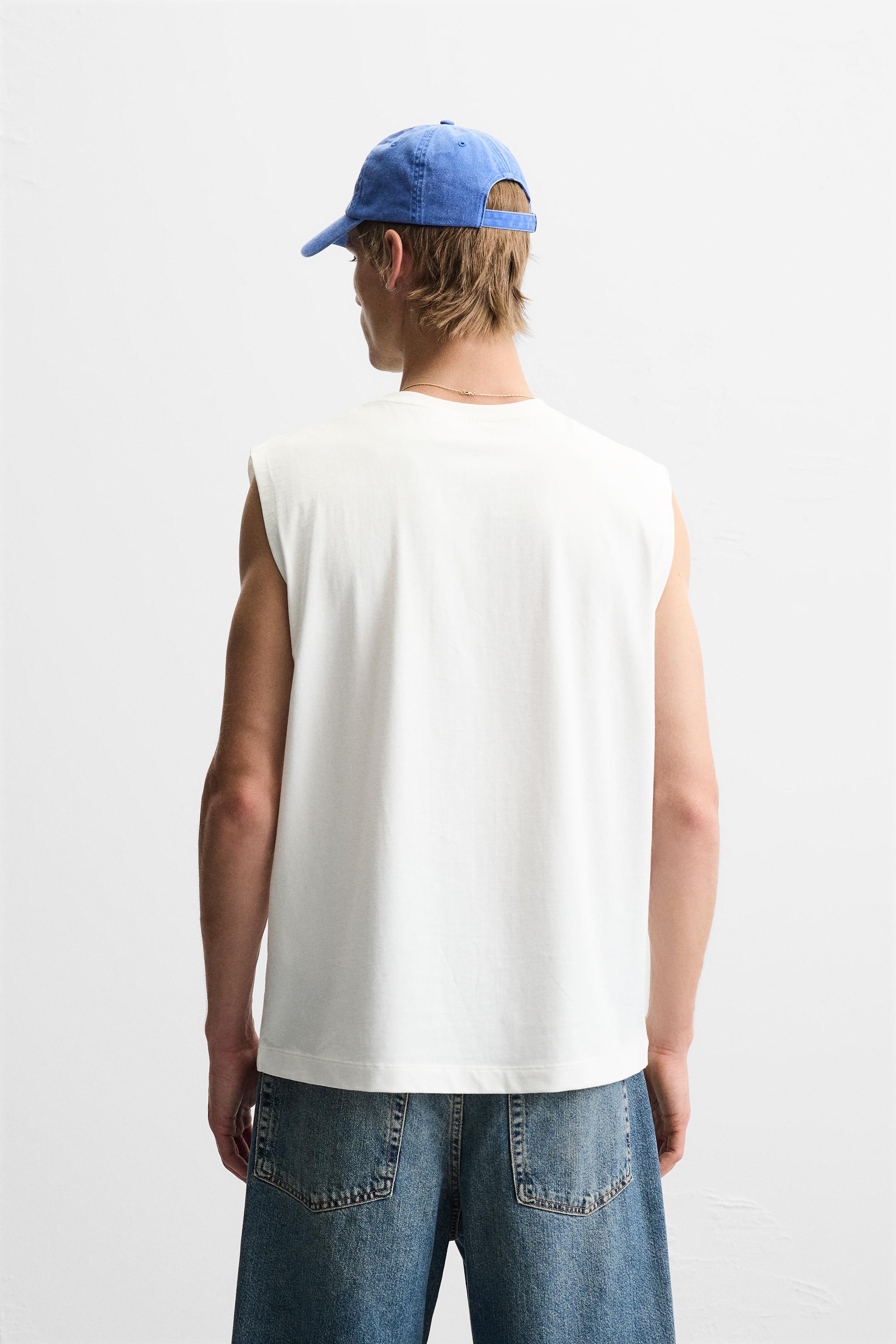 RELAXED FIT TANK T-SHIRT