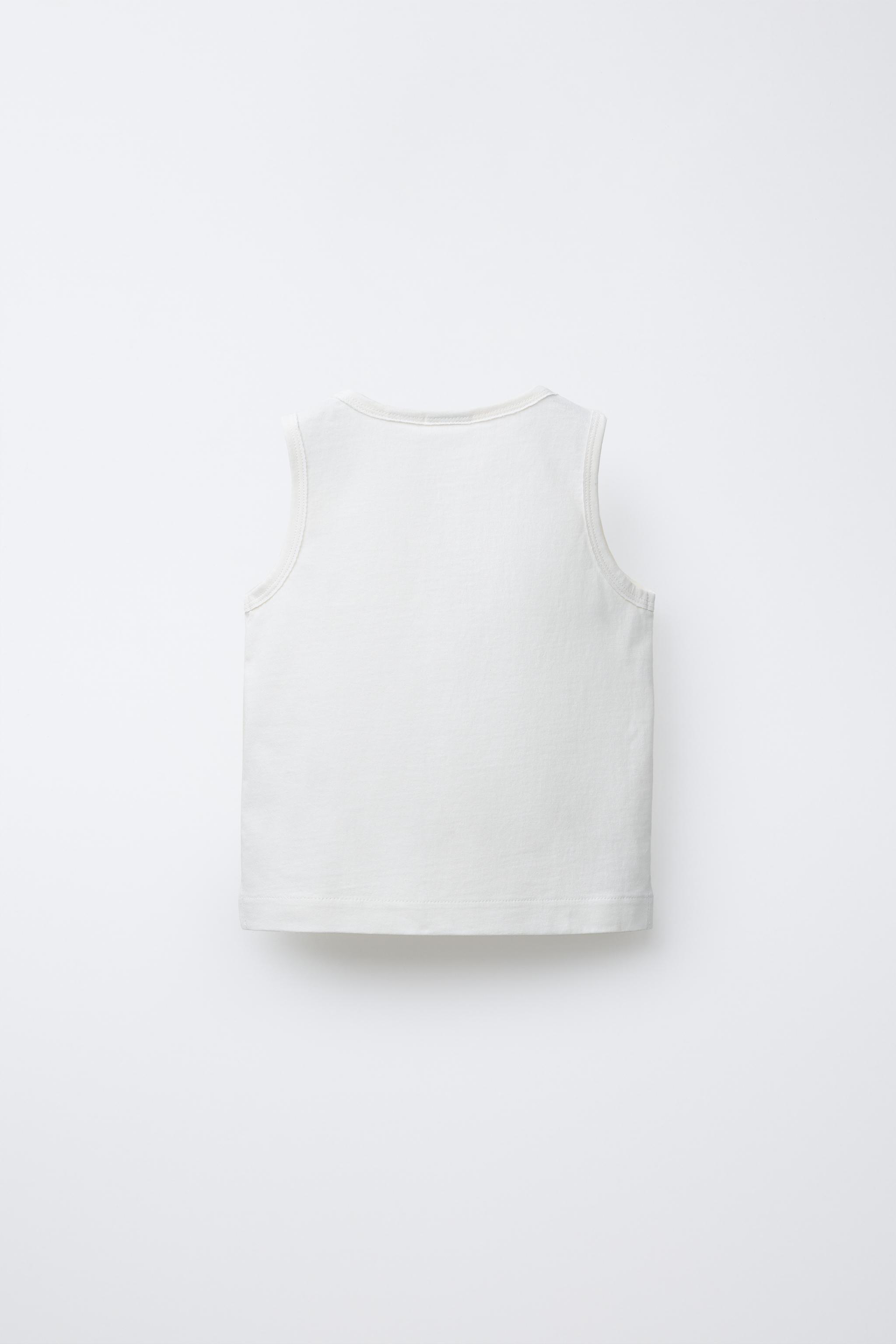 SLEEVELESS TOP WITH BUTTONS