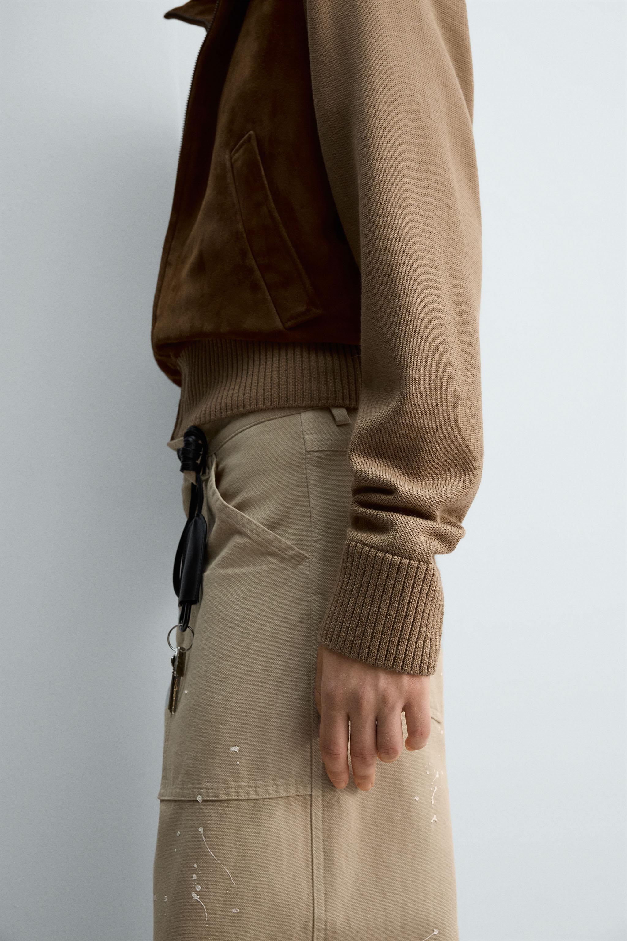 LEATHER COMBINATION JACKET LIMITED EDITION