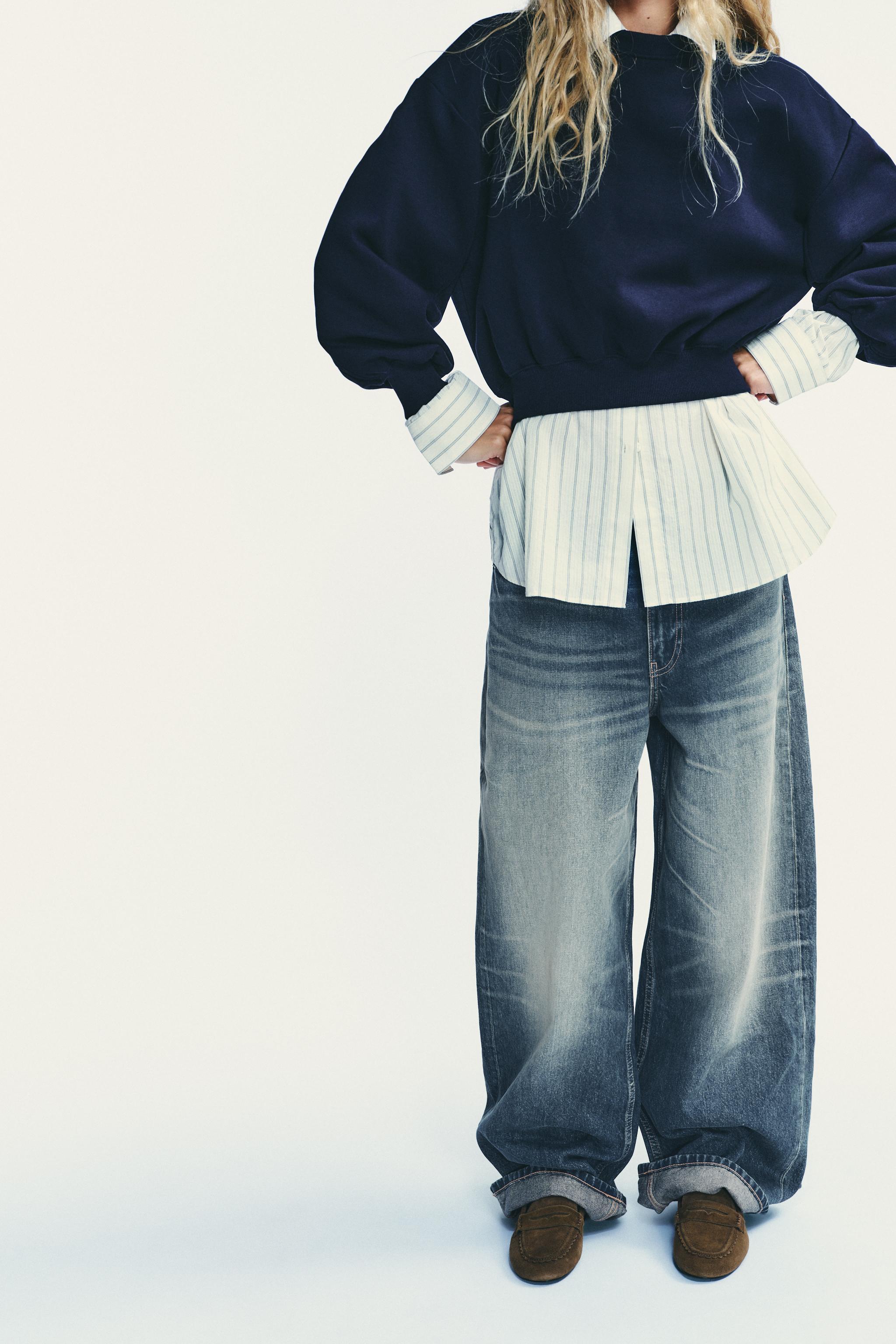 STITCHED SPLIT SUEDE LOAFERS