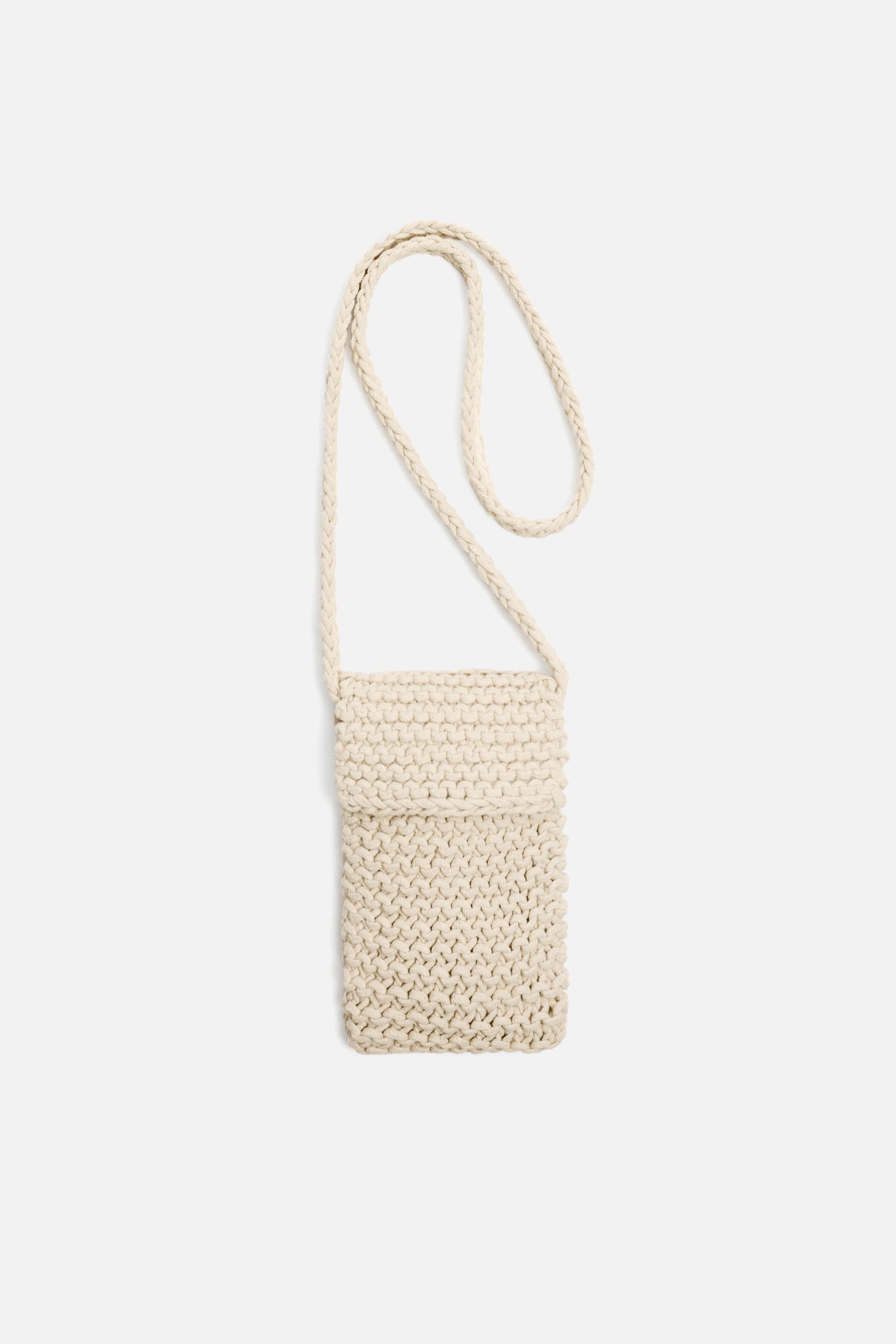 MACRAMÉ CROSSBODY BAG
