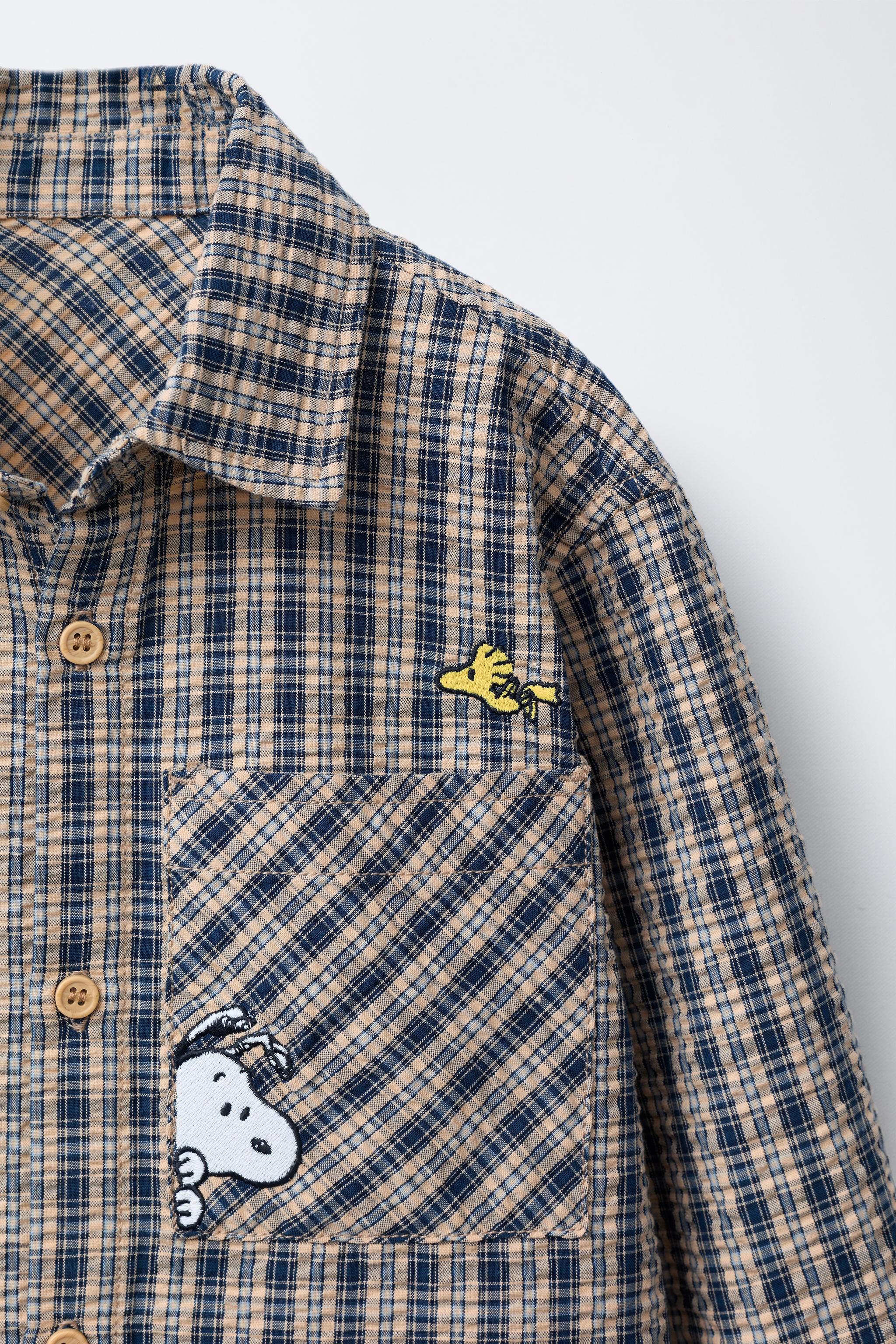 PLAID SHIRT SNOOPY PEANUTS™