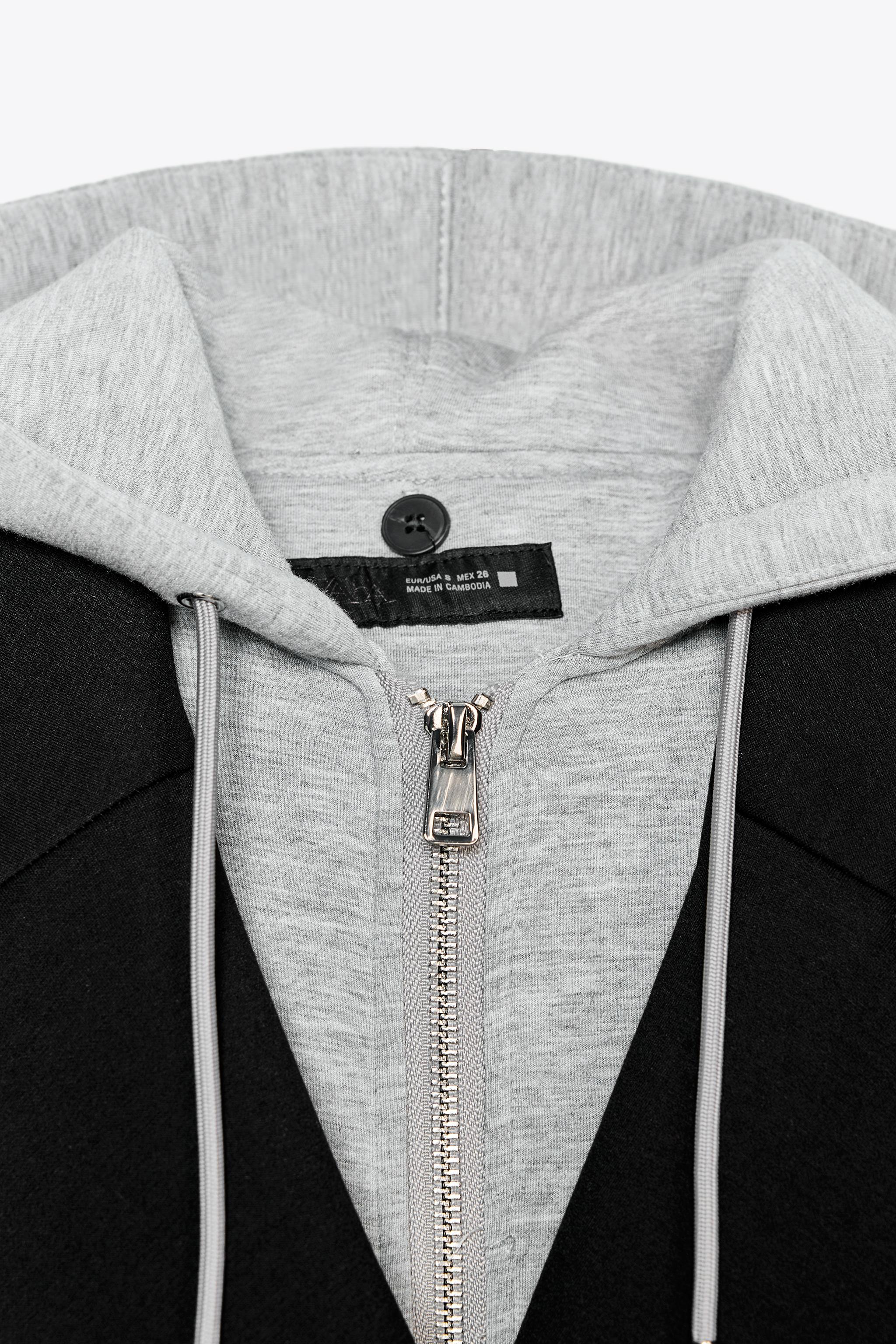 COMBINED HOODED COAT