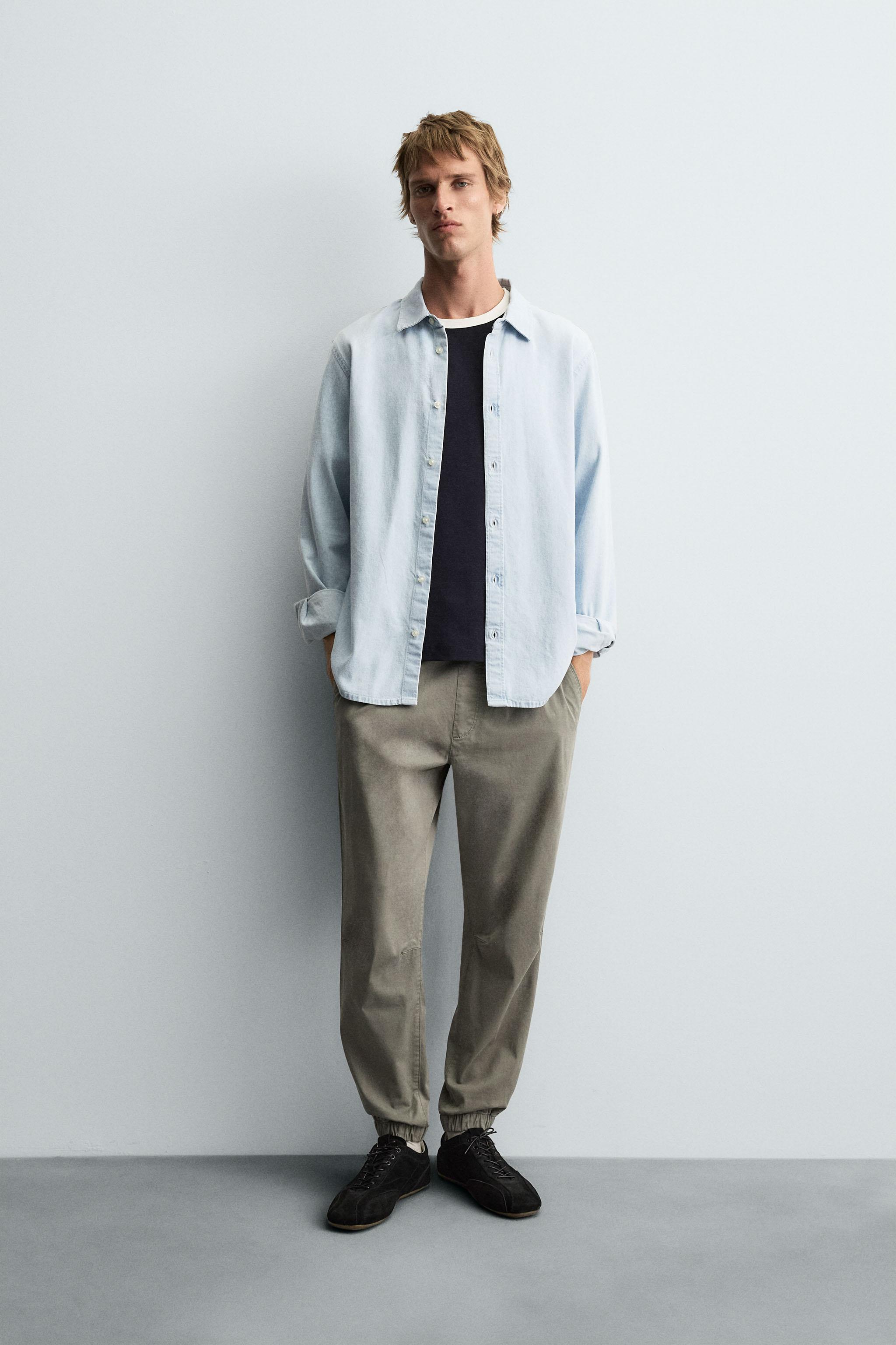 SLIM FIT JOGGER WAIST PANTS