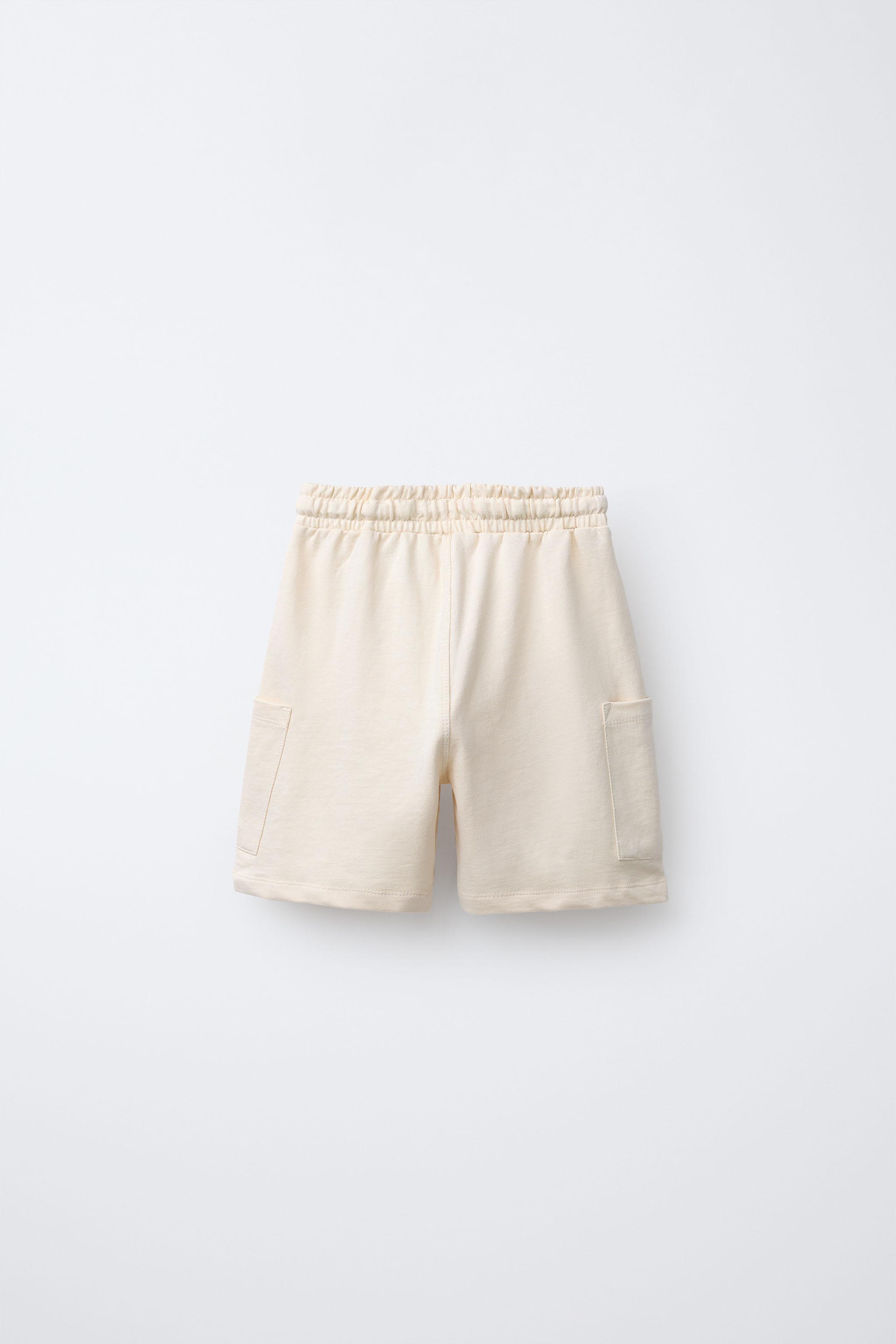 PLUSH CARGO SHORTS