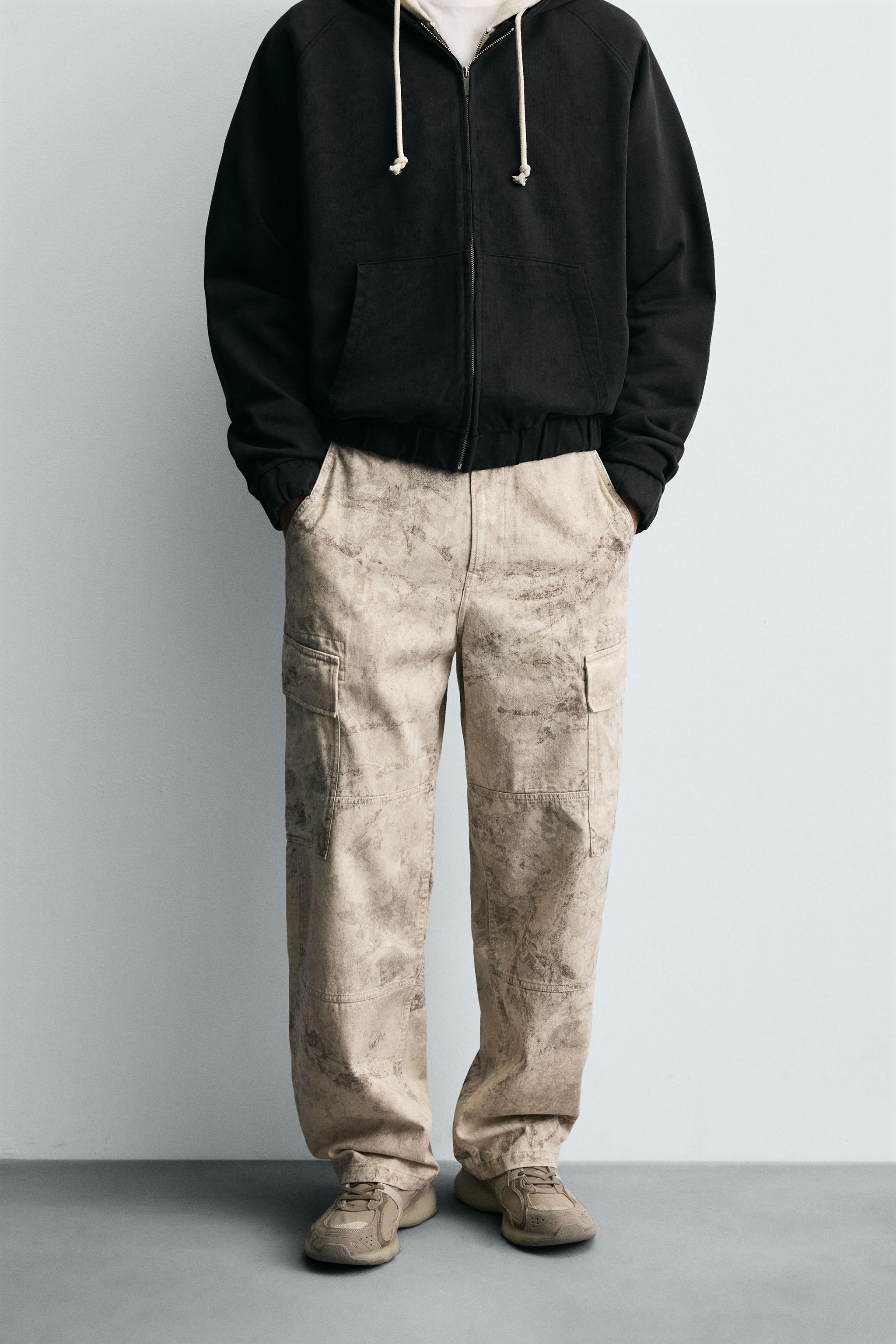 STRAIGHT FIT CARGO PANTS