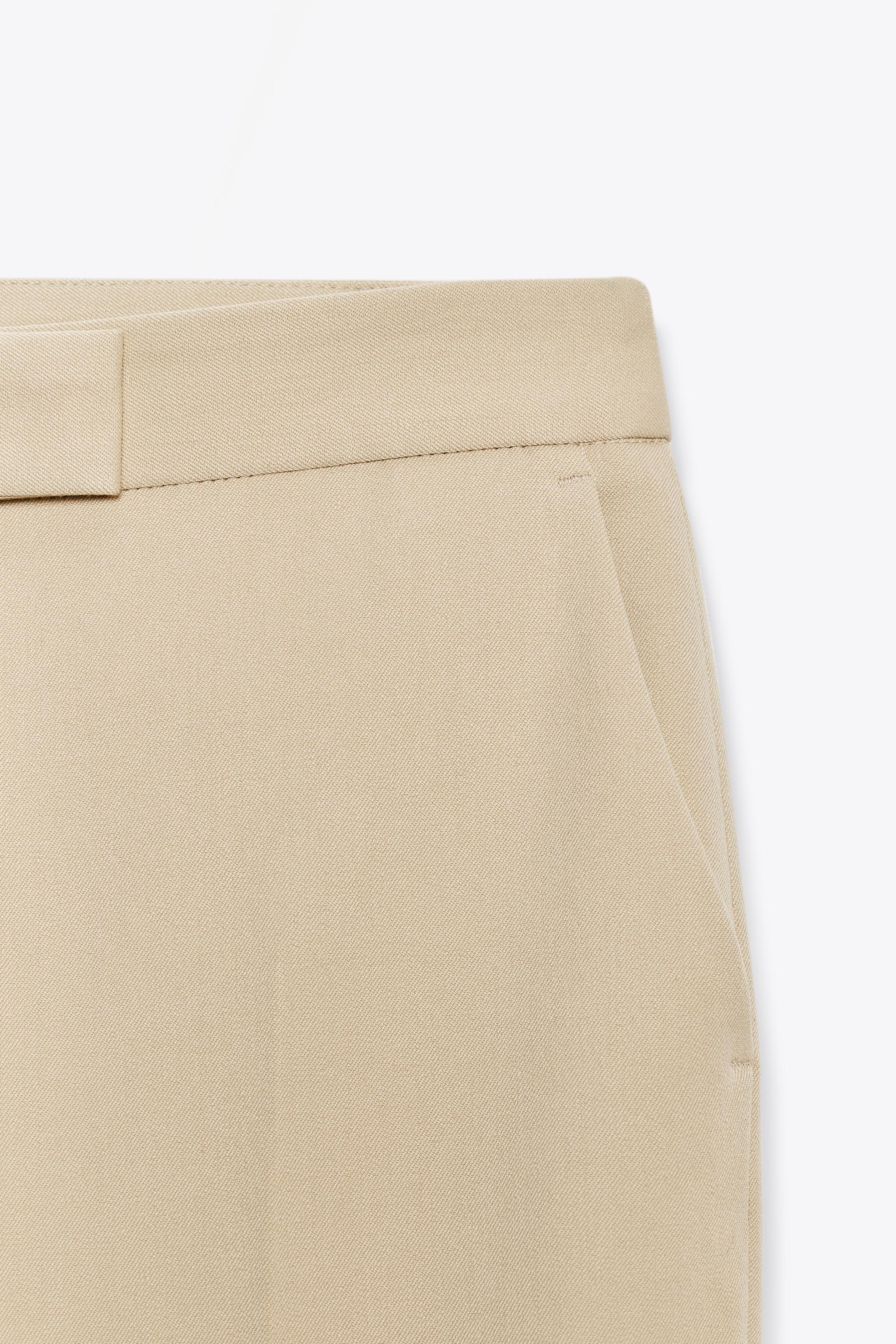 LOW RISE FLARE PANTS