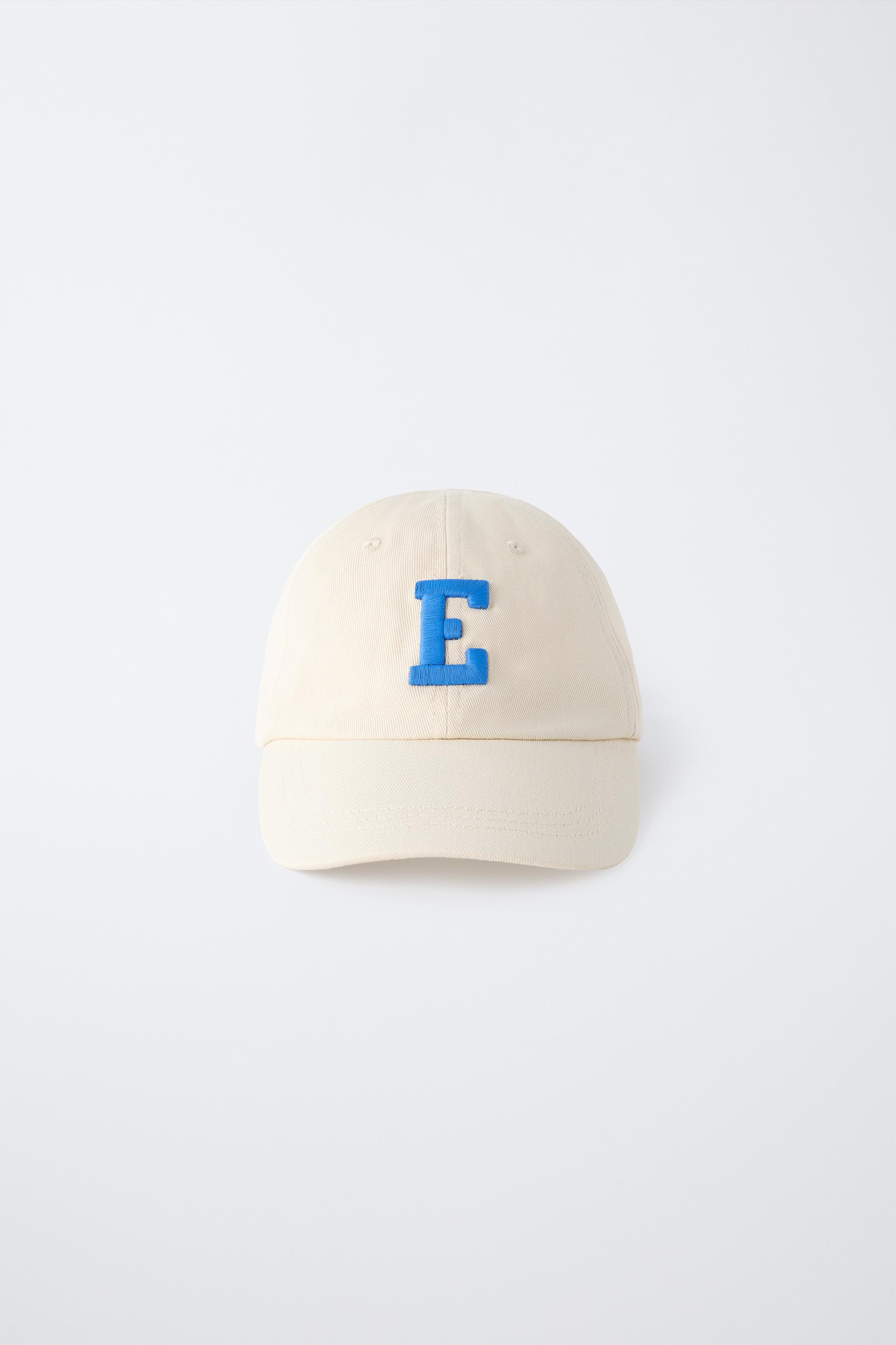INITIAL EMBROIDERED CAP