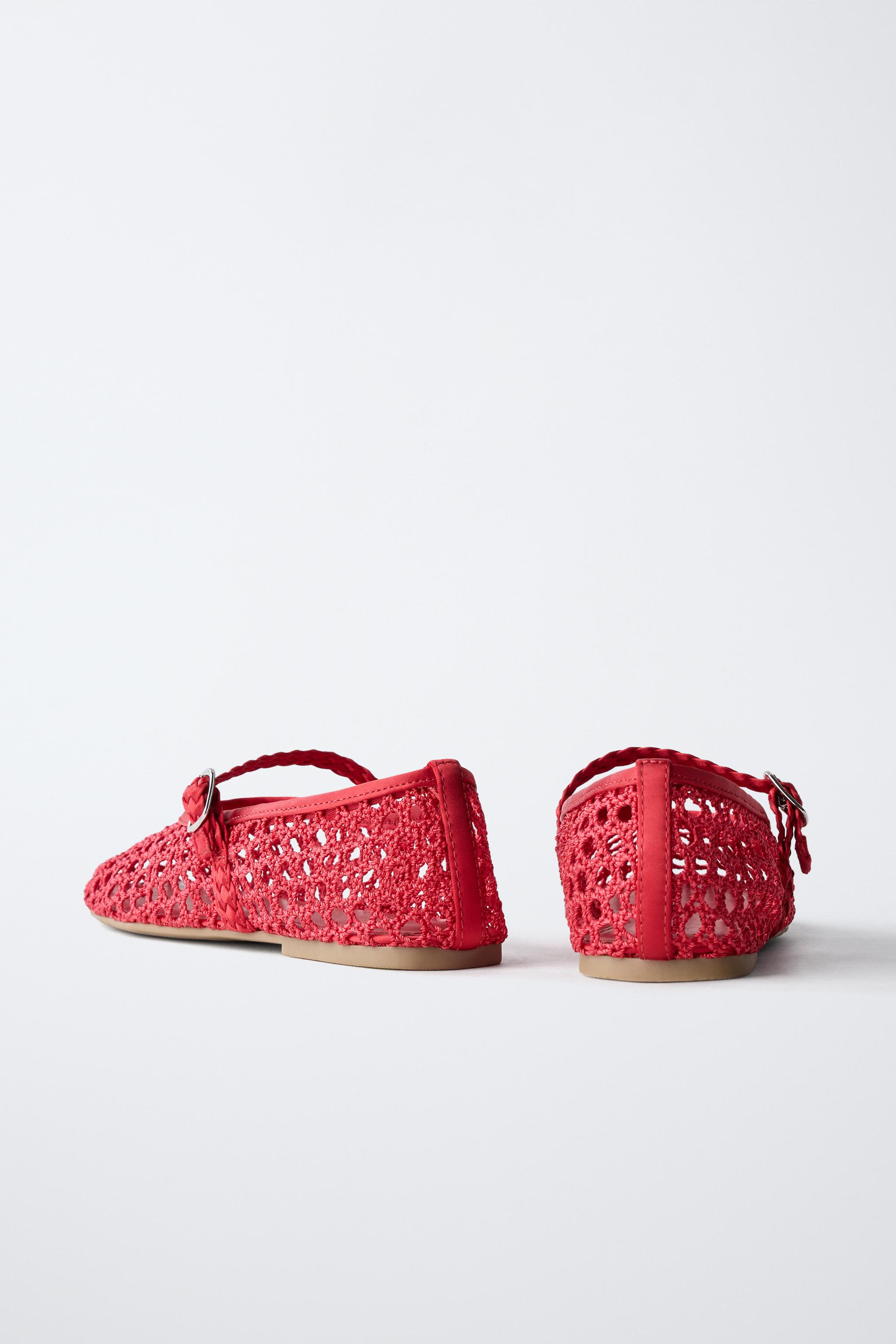 OPENWORK BALLET FLATS