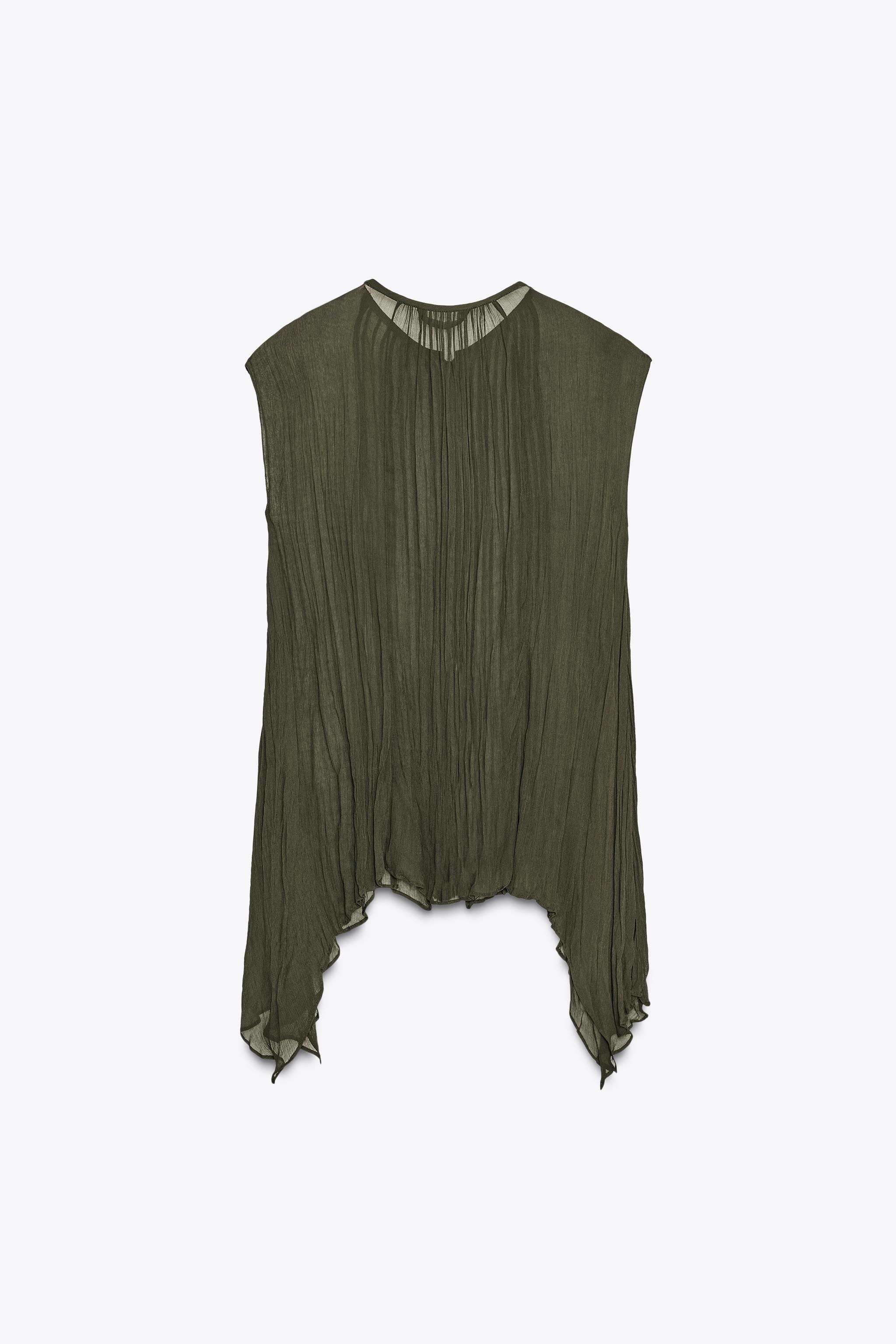 ZW COLLECTION COTTON GAUZE SHIRT