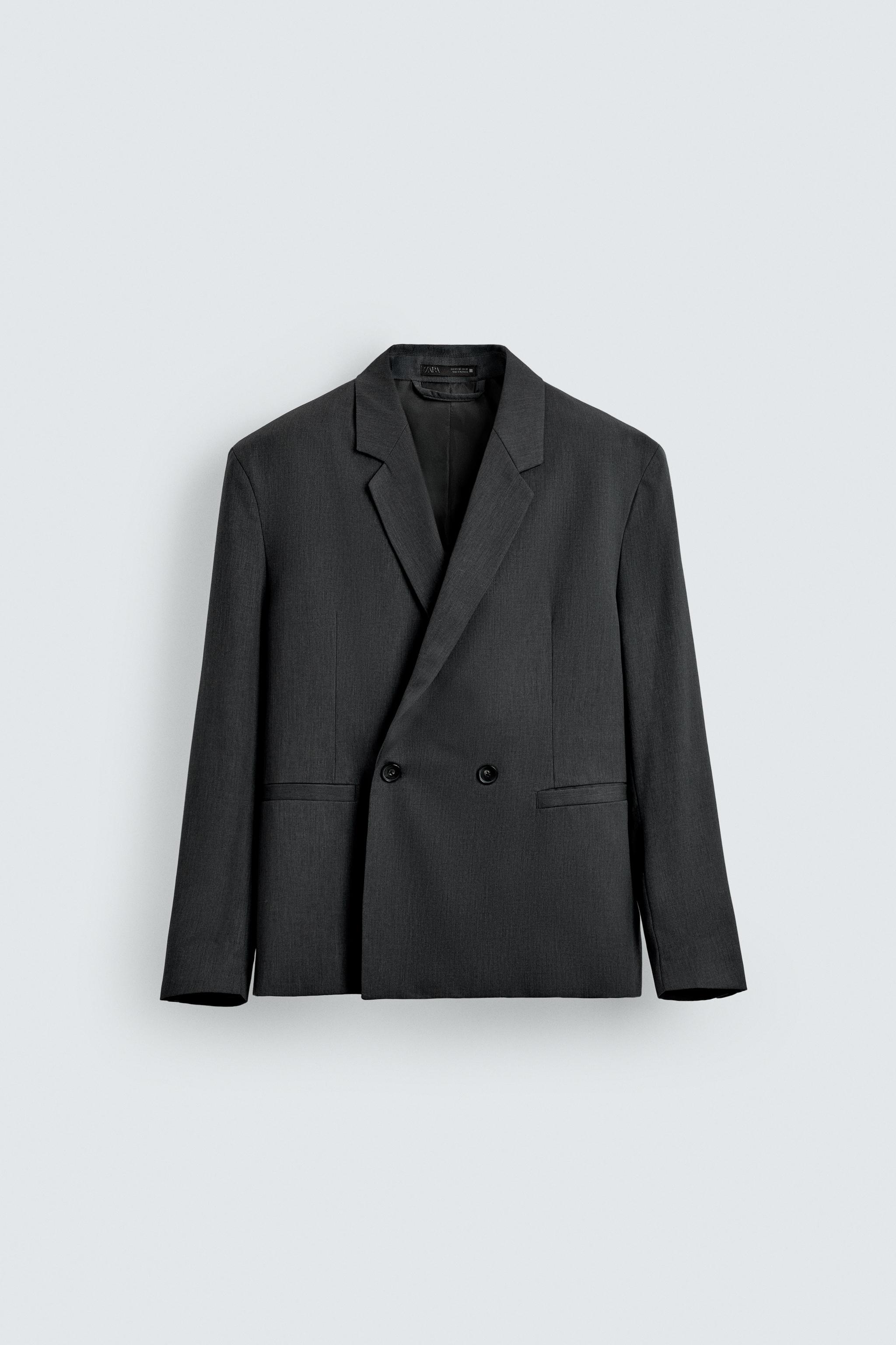 DOUBLE BREASTED SUIT BLAZER