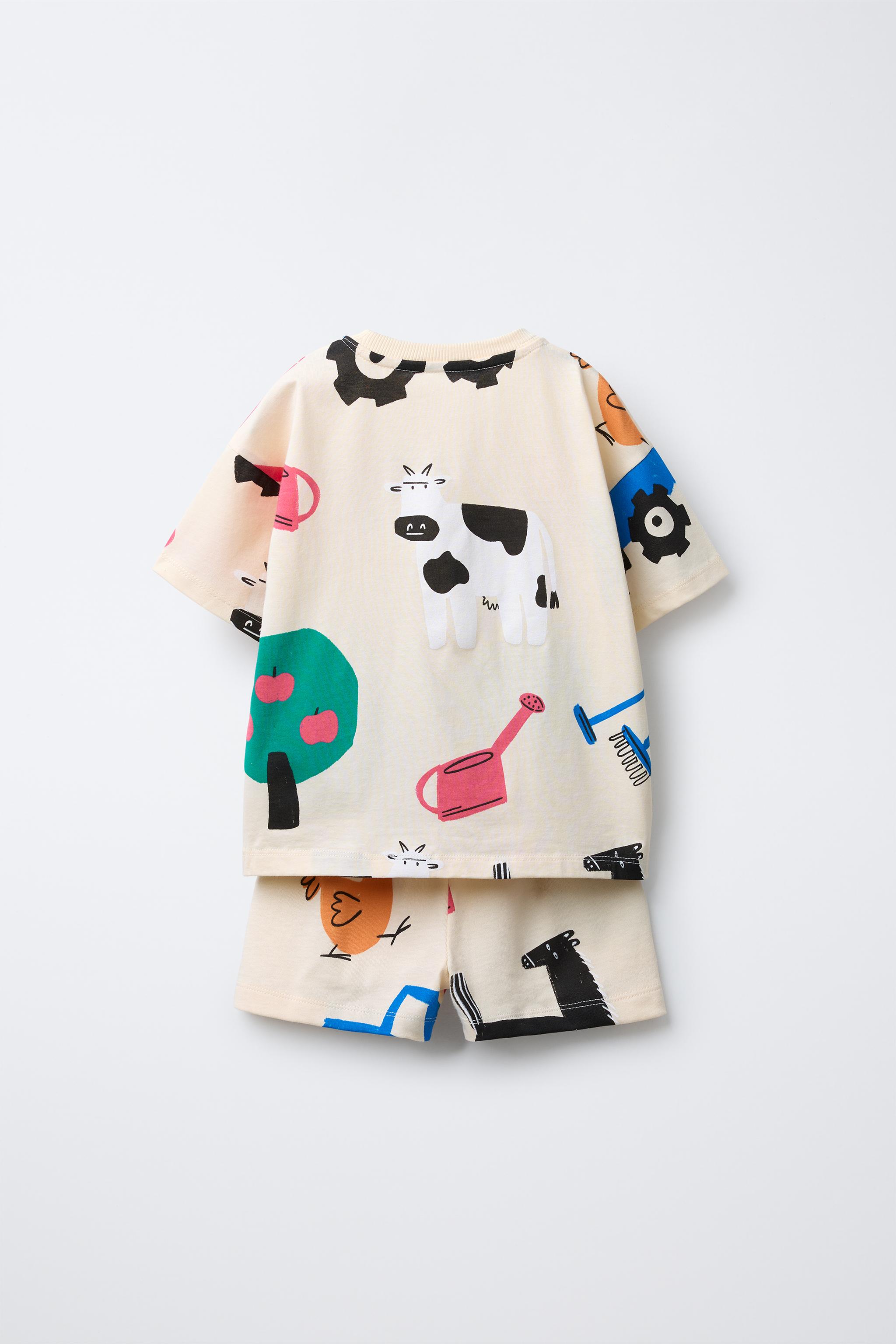 FARM PRINT JOGGER SET