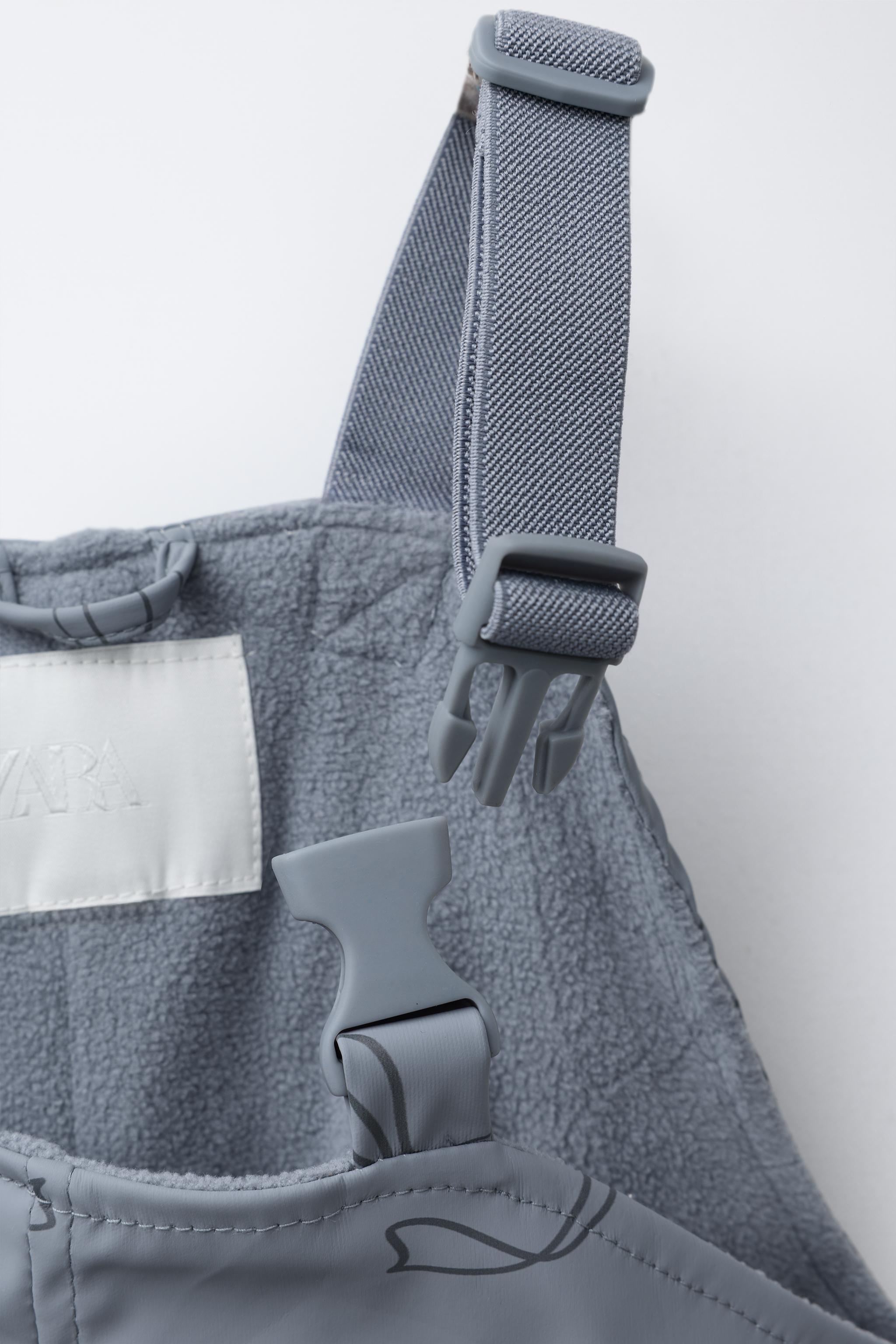 RUBBERIZED WATER-RESISTANT PRINTED OVERALLS