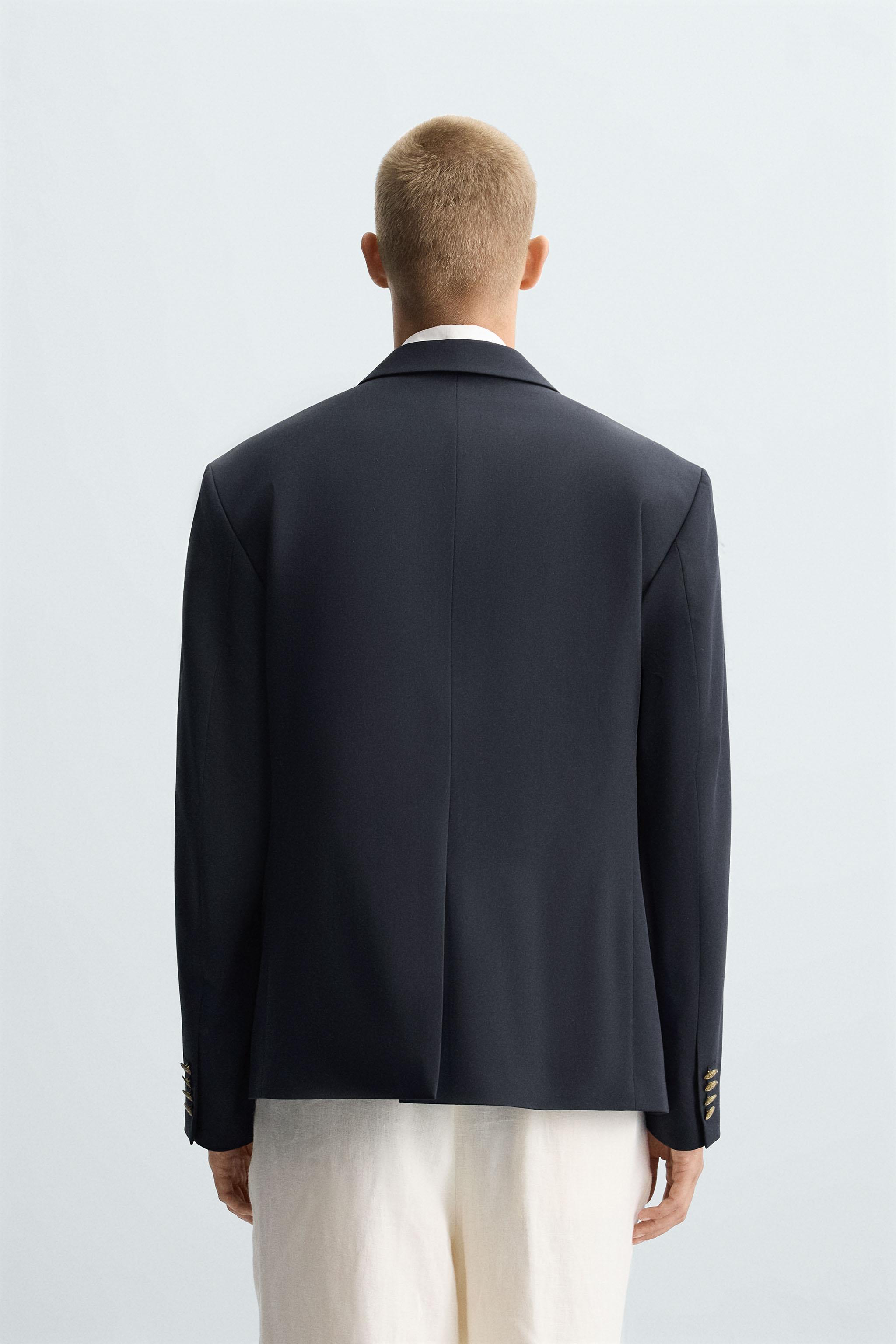 DOUBLE BREASTED BLAZER