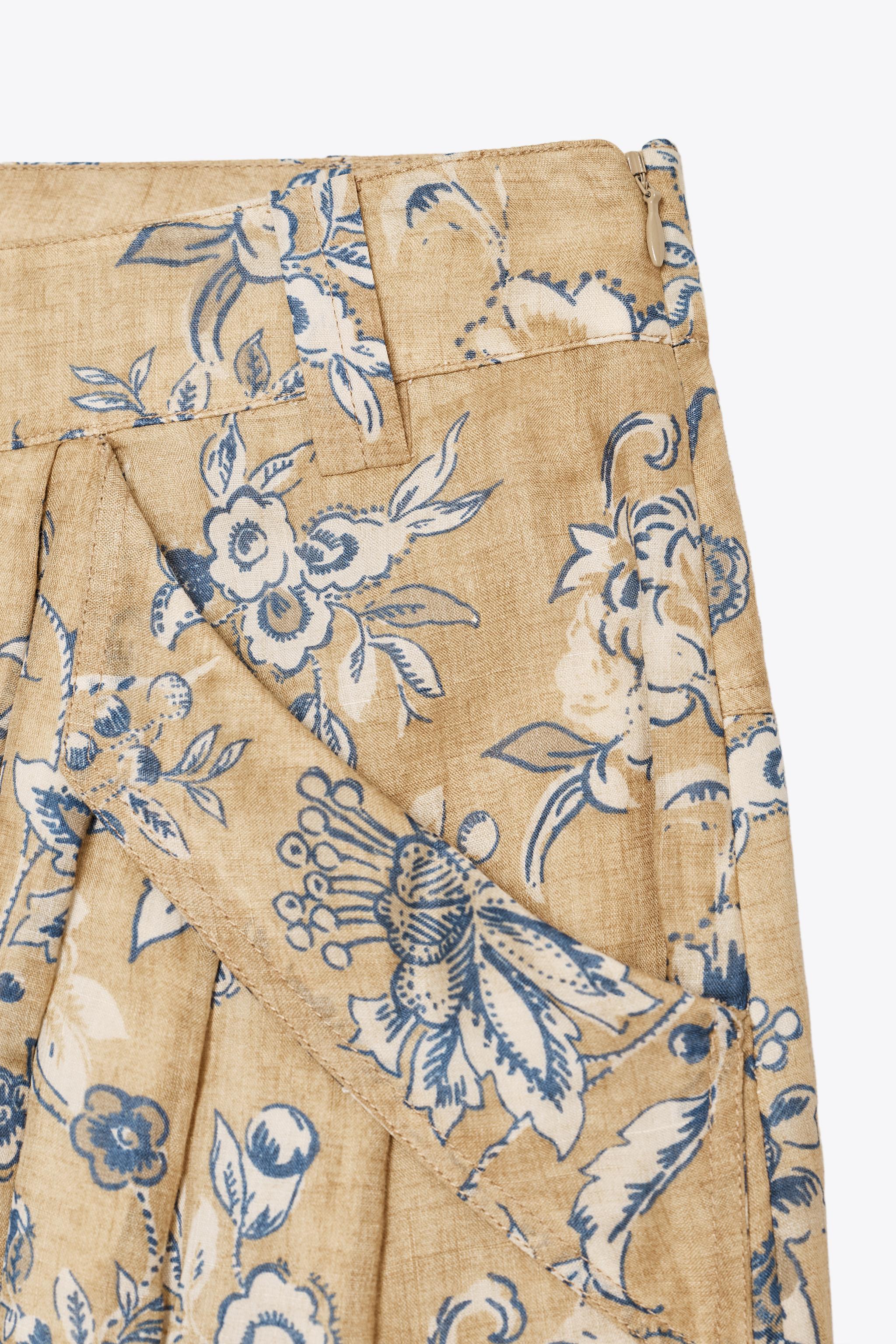 ZW COLLECTION RAMIE FLORAL PRINT SKIRT