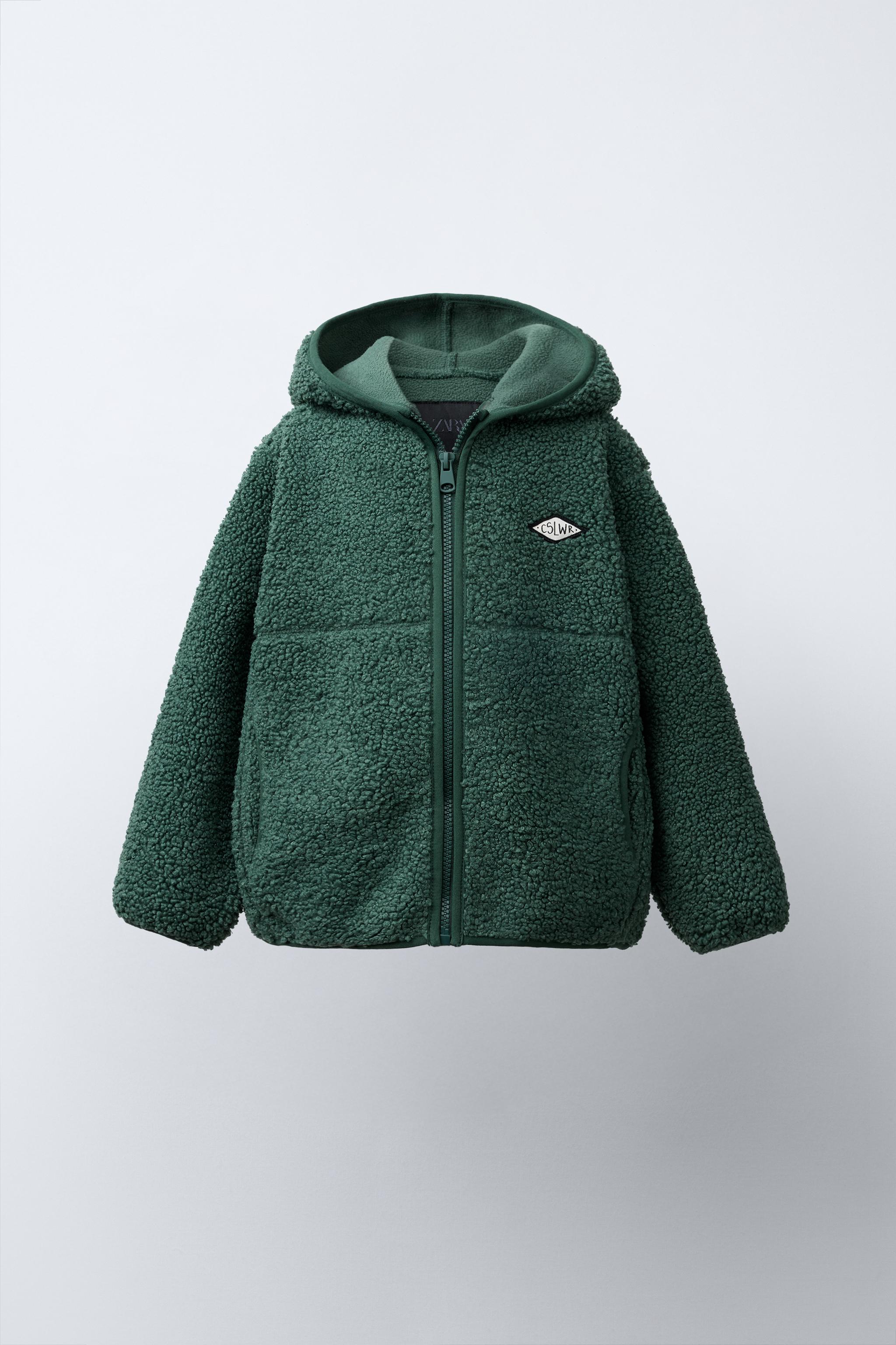 HOODED FLEECE JACKET