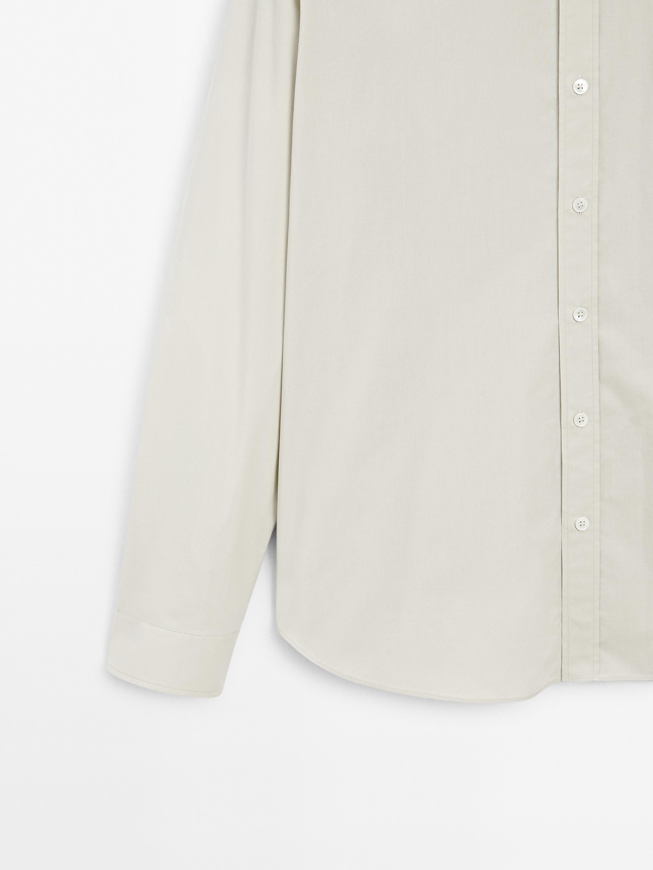 Regular-fit 100% cotton shirt