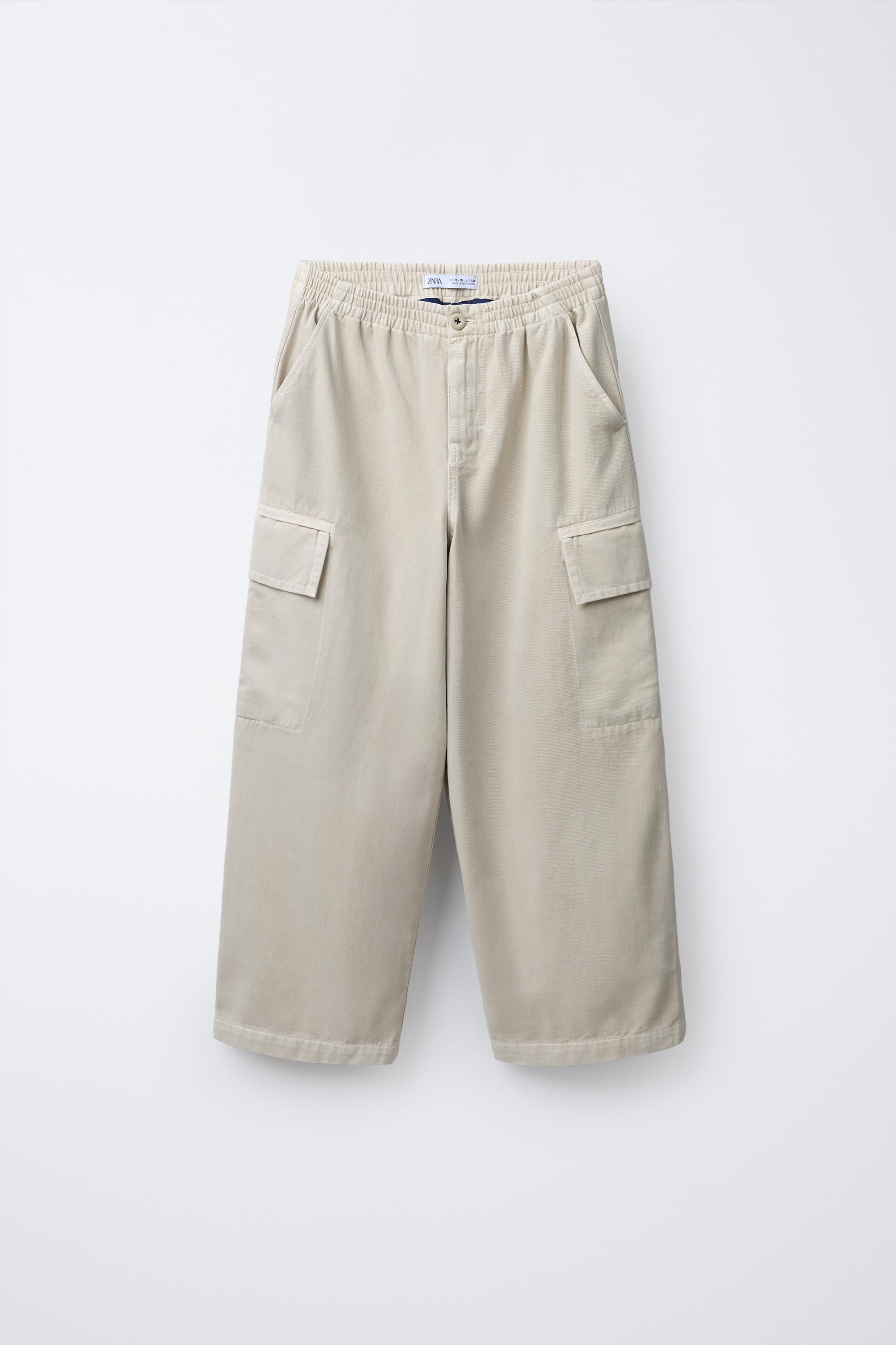 STRAIGHT FIT CARGO PANTS