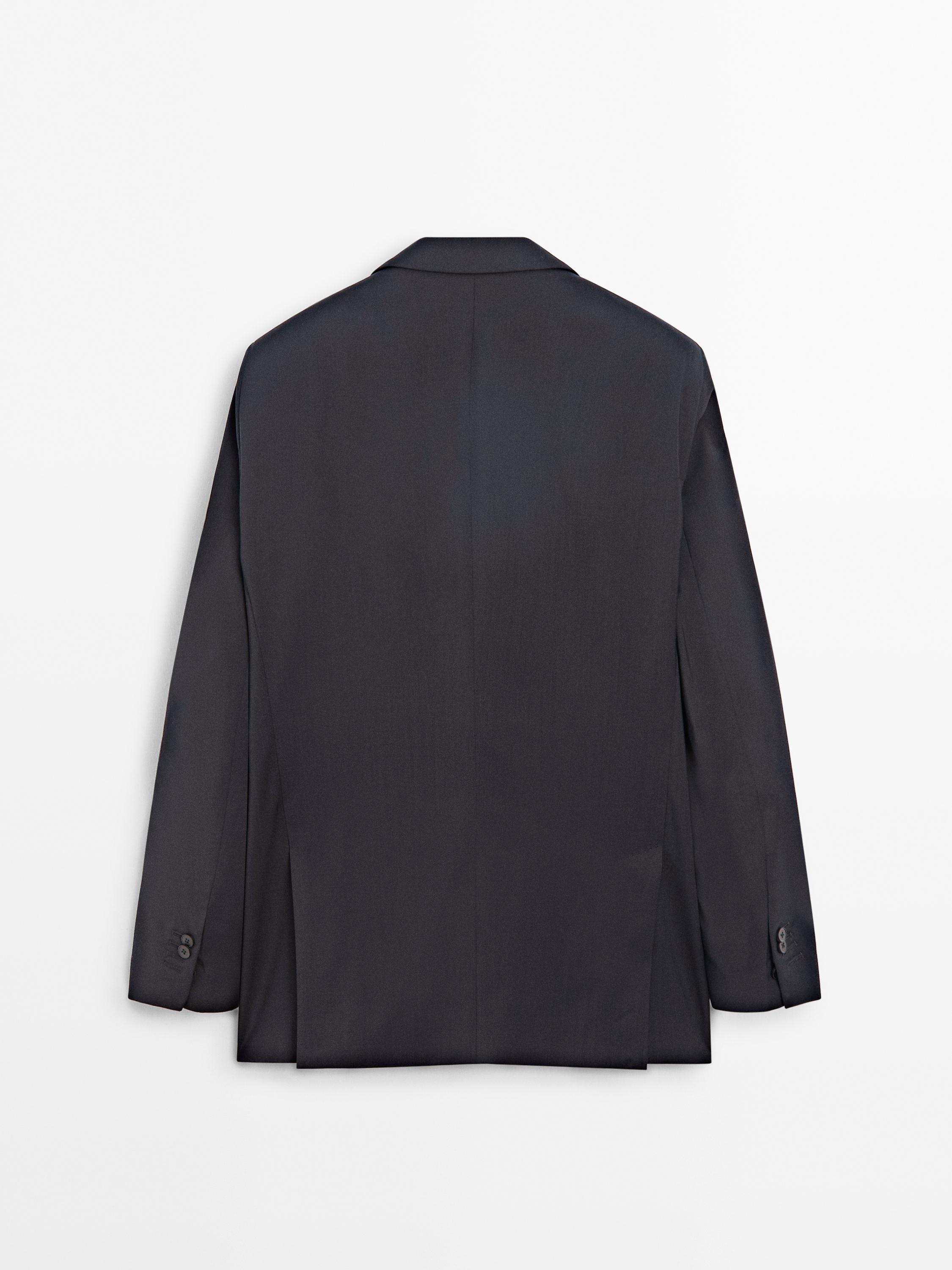 100% wool suit blazer