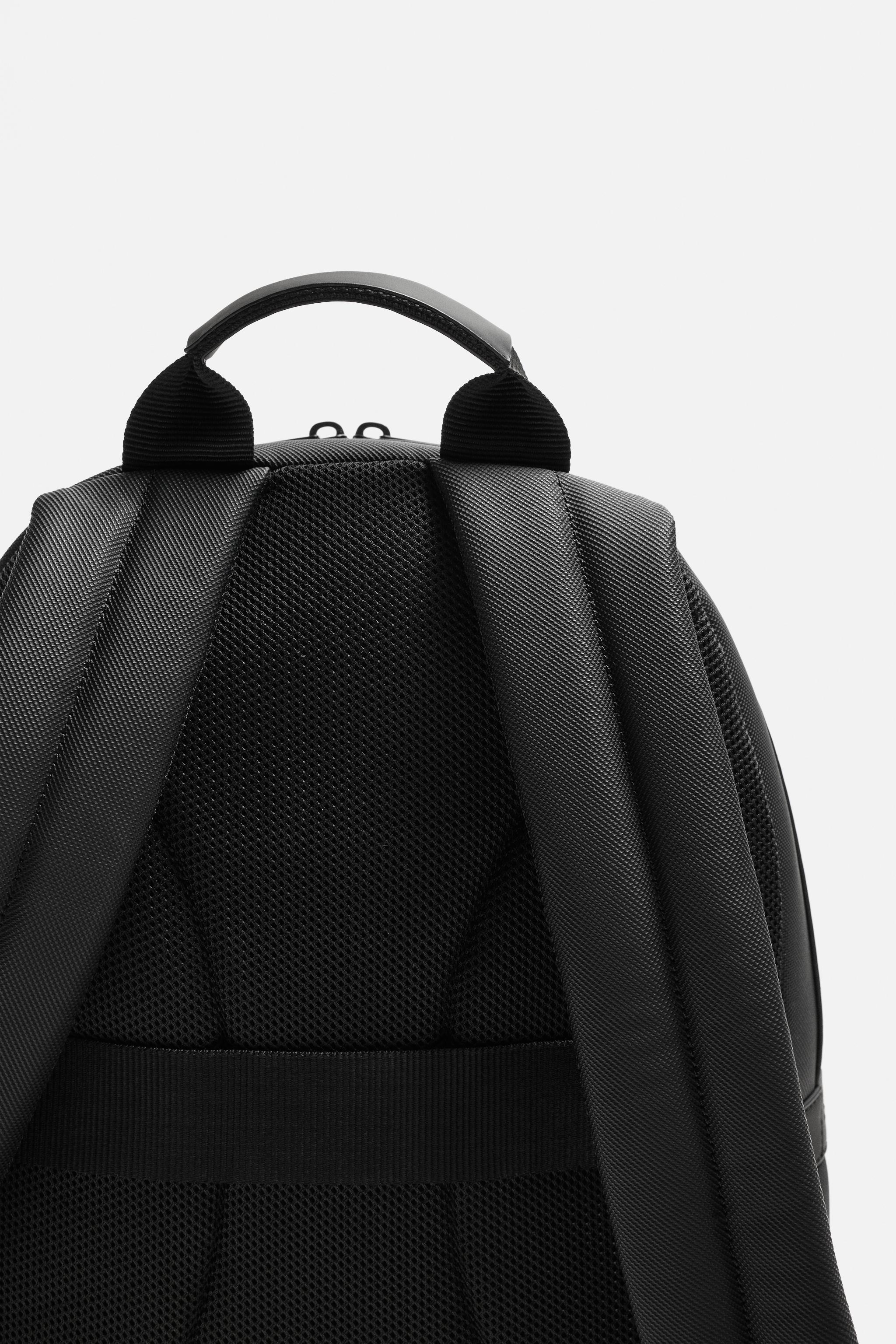 RUBBERIZED TEXTURE BACKPACK