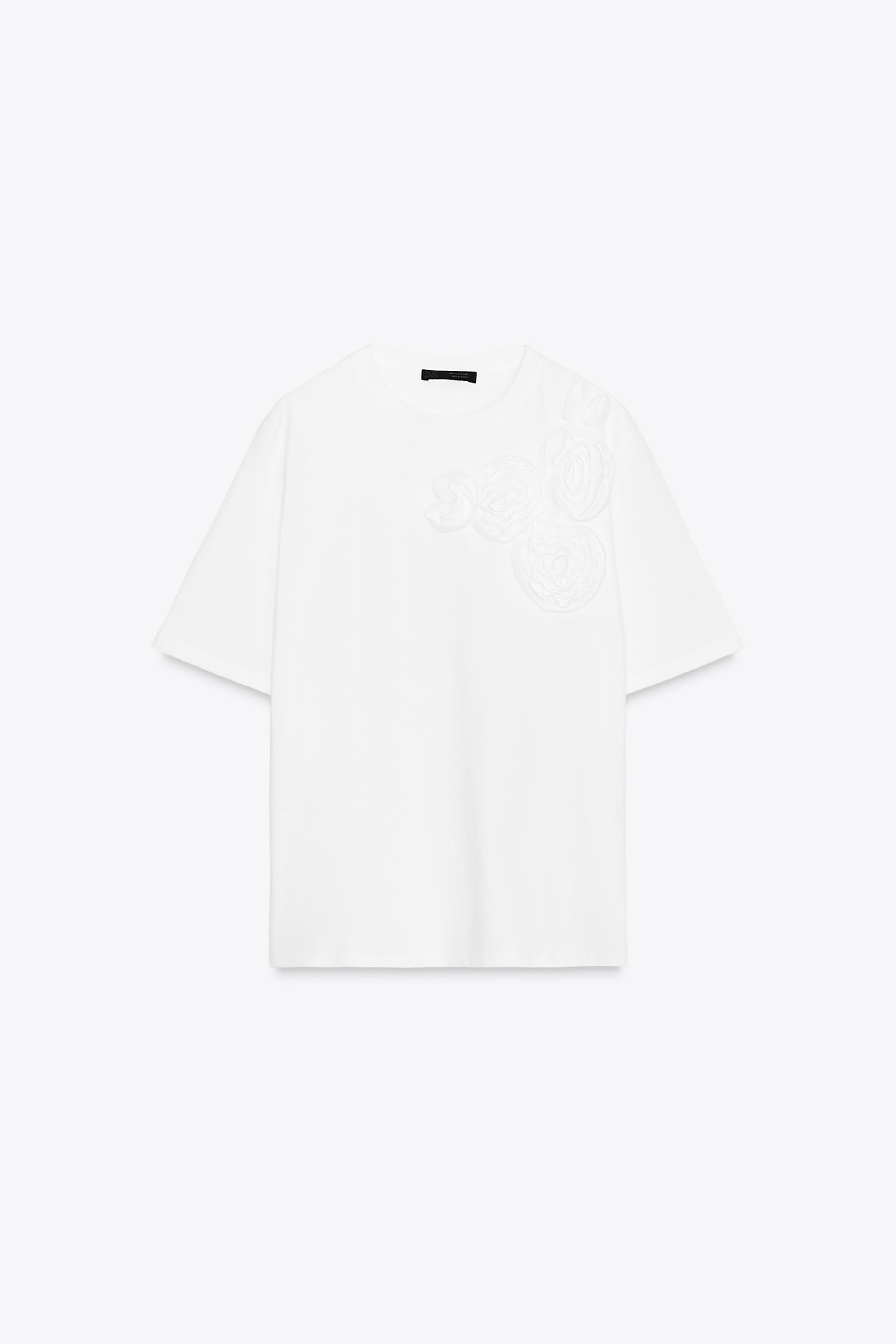 FLORAL VOLUME T-SHIRT