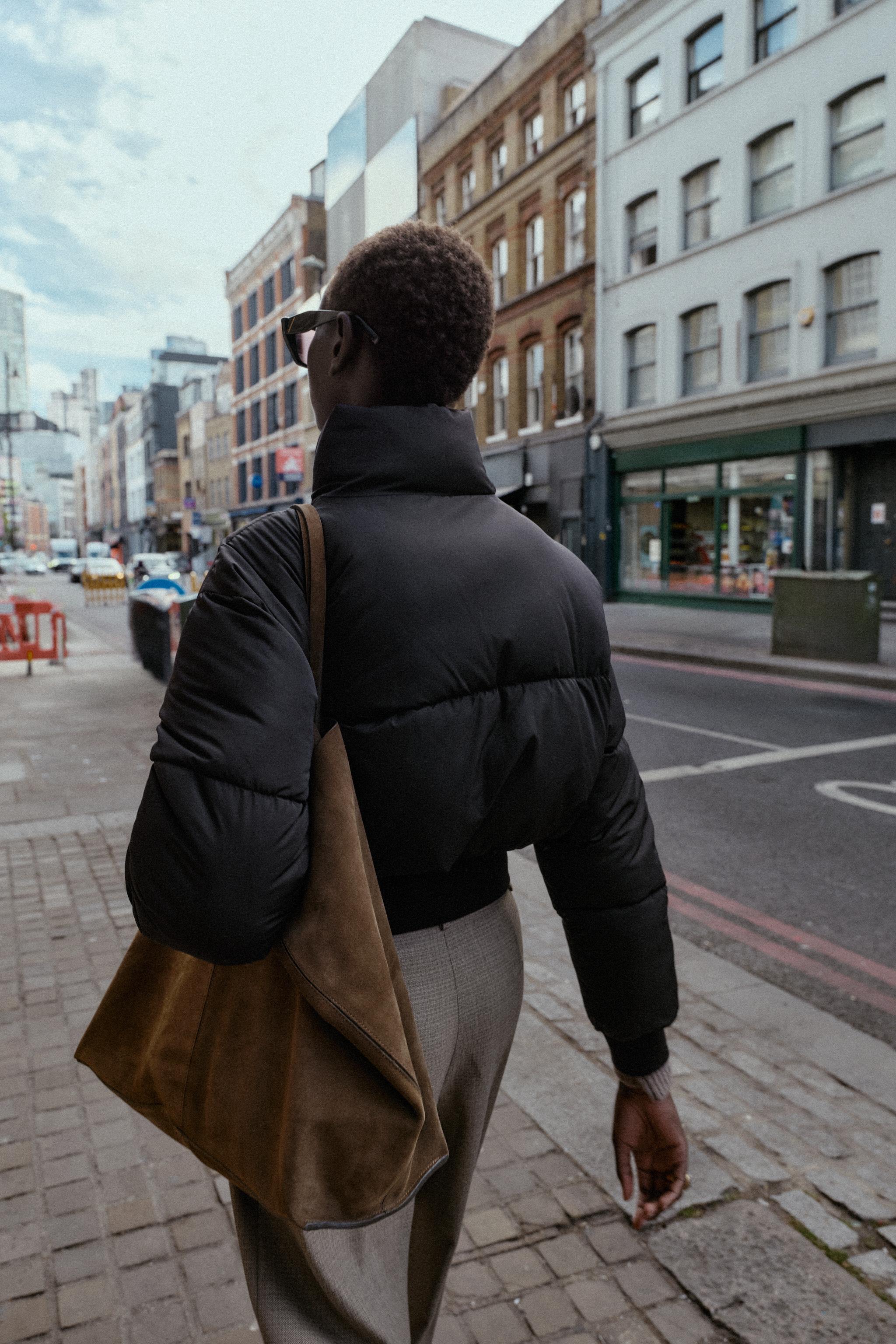 COMBINATION CROPPED PADDED JACKET