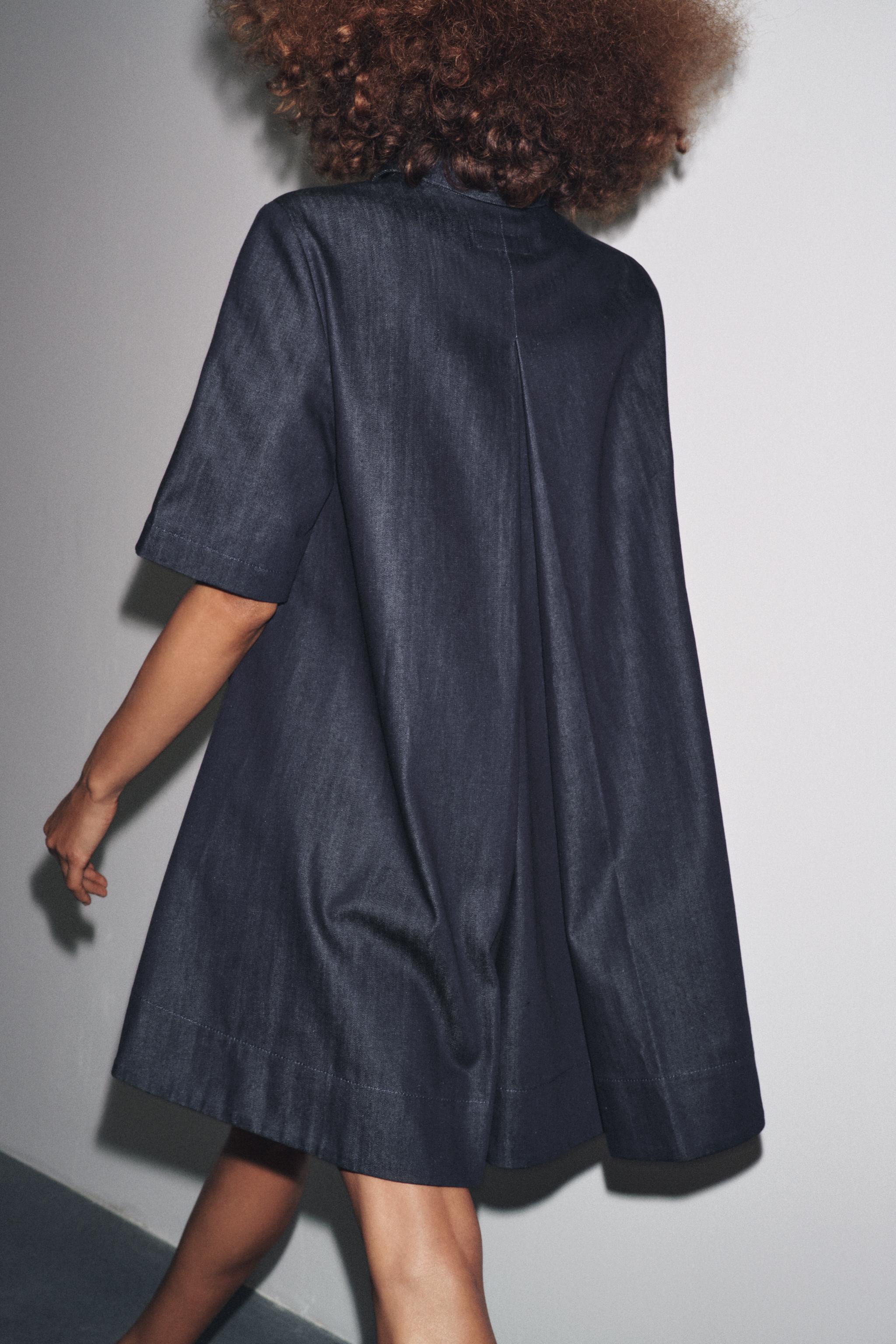 ZW COLLECTION DENIM MINI DRESS