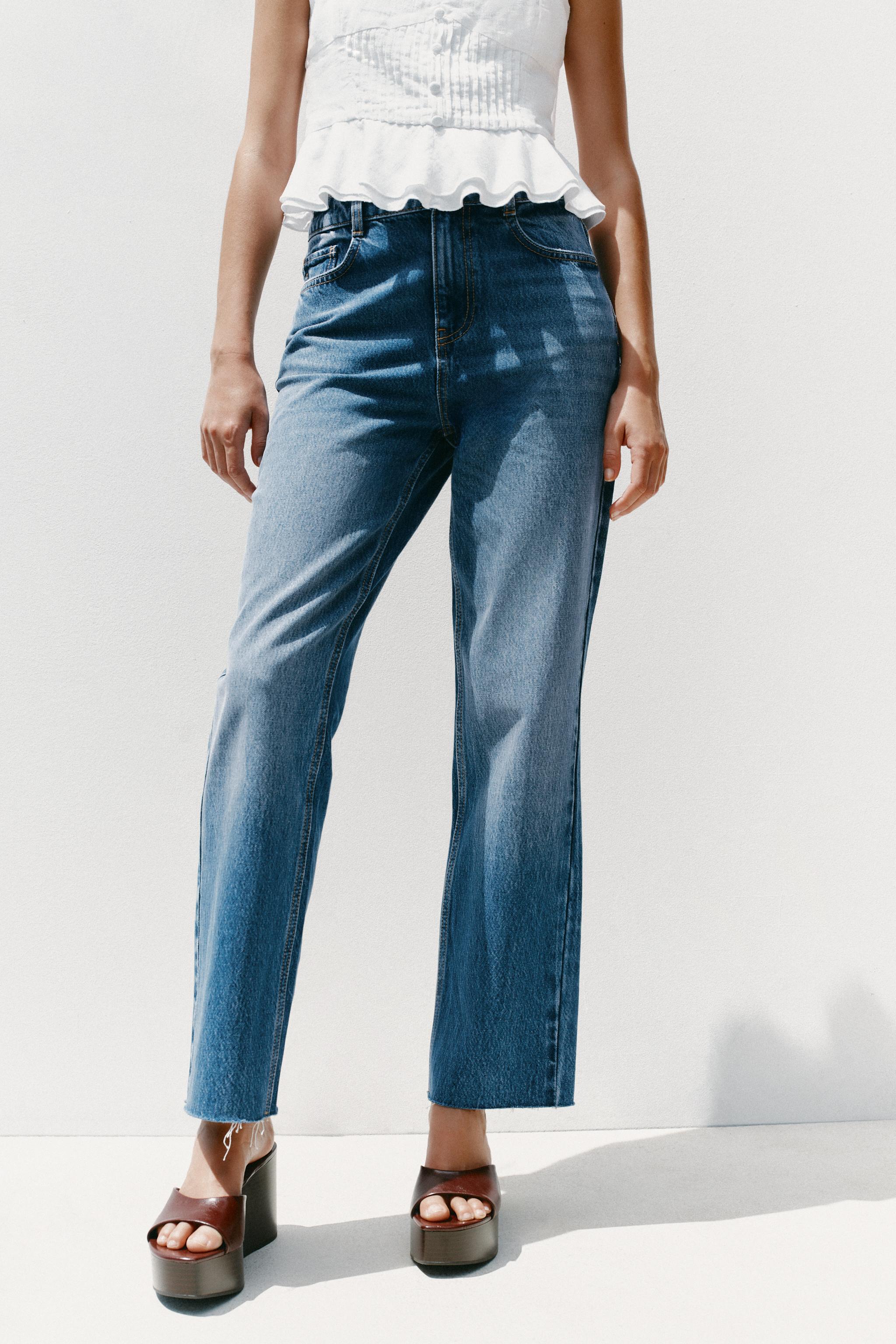 Z.02 STRAIGHT HIGH WAIST ANKLE JEANS