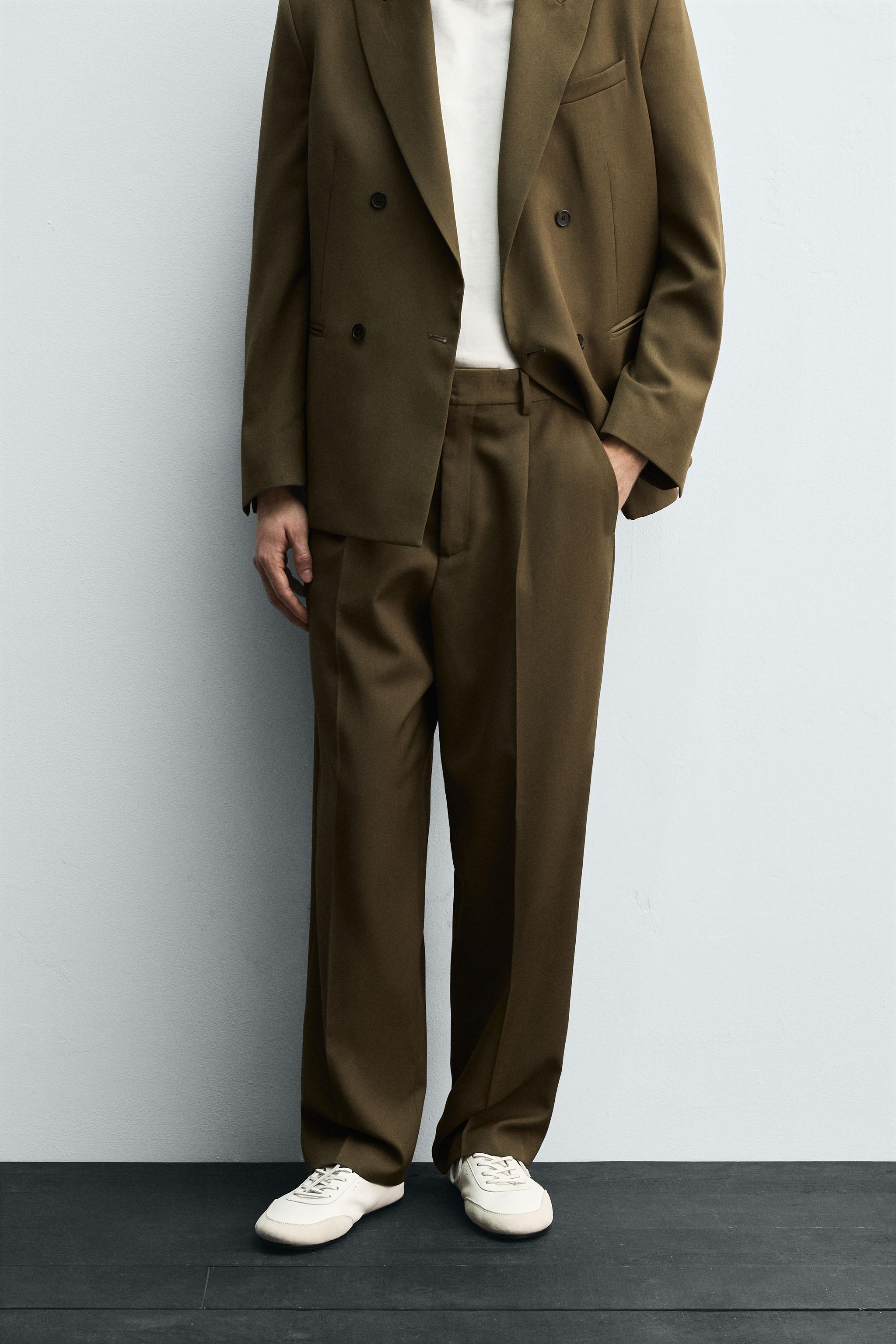 LIMITED EDITION PLEATED SUIT PANTS