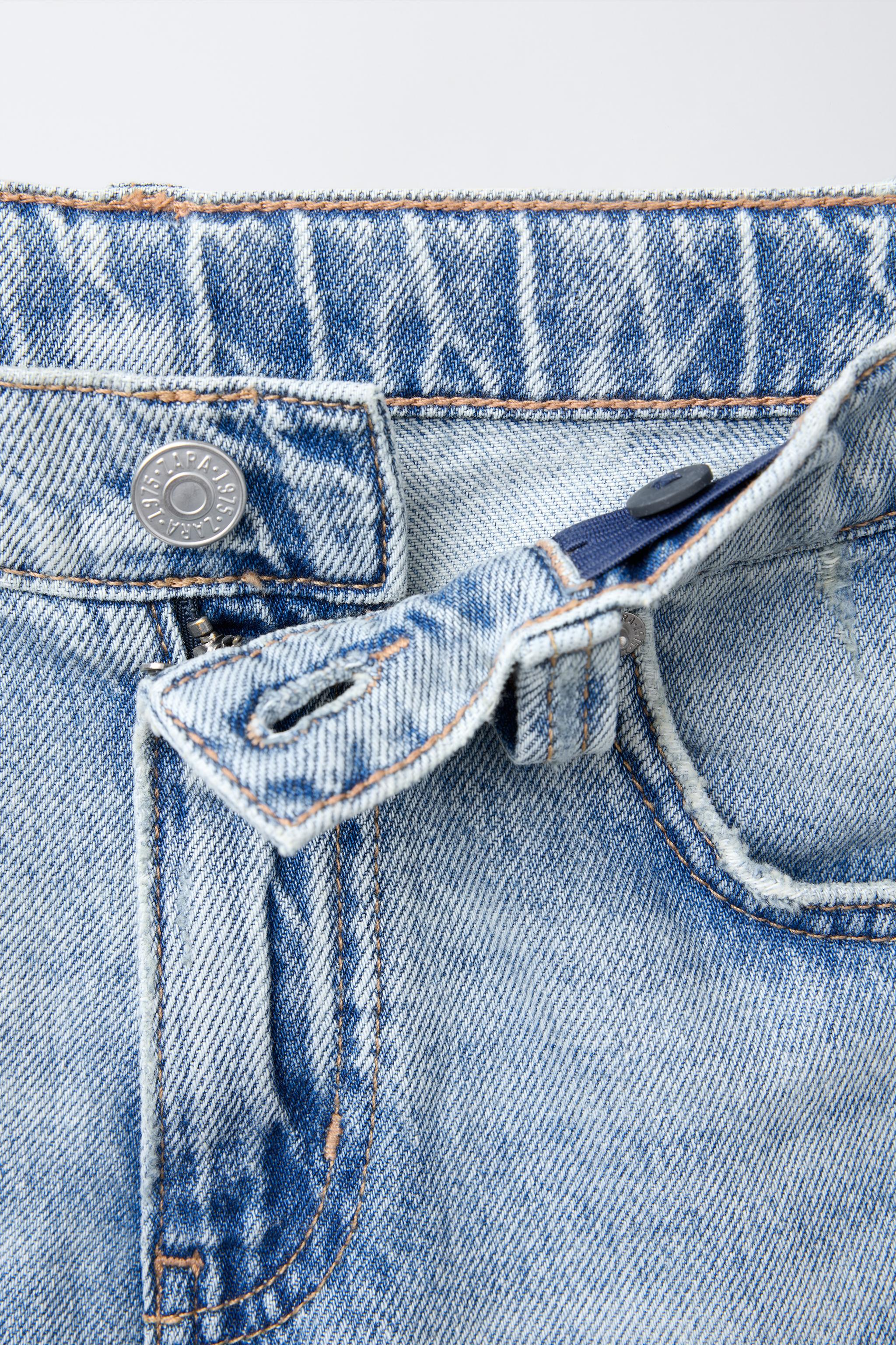 RIPPED RELAXED BAGGY JEANS