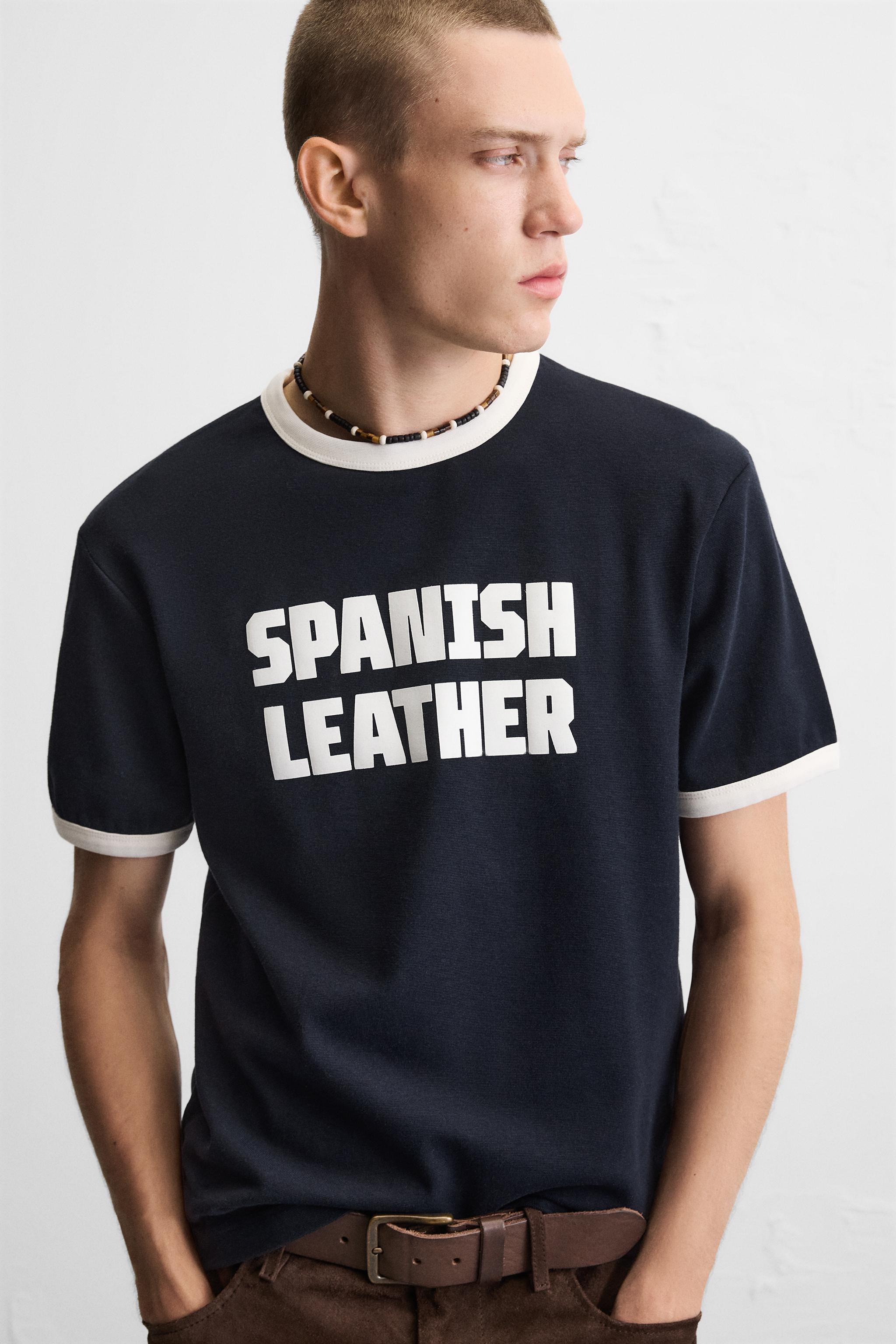 GUITARRICADELAFUENTE RIB TEXT T-SHIRT