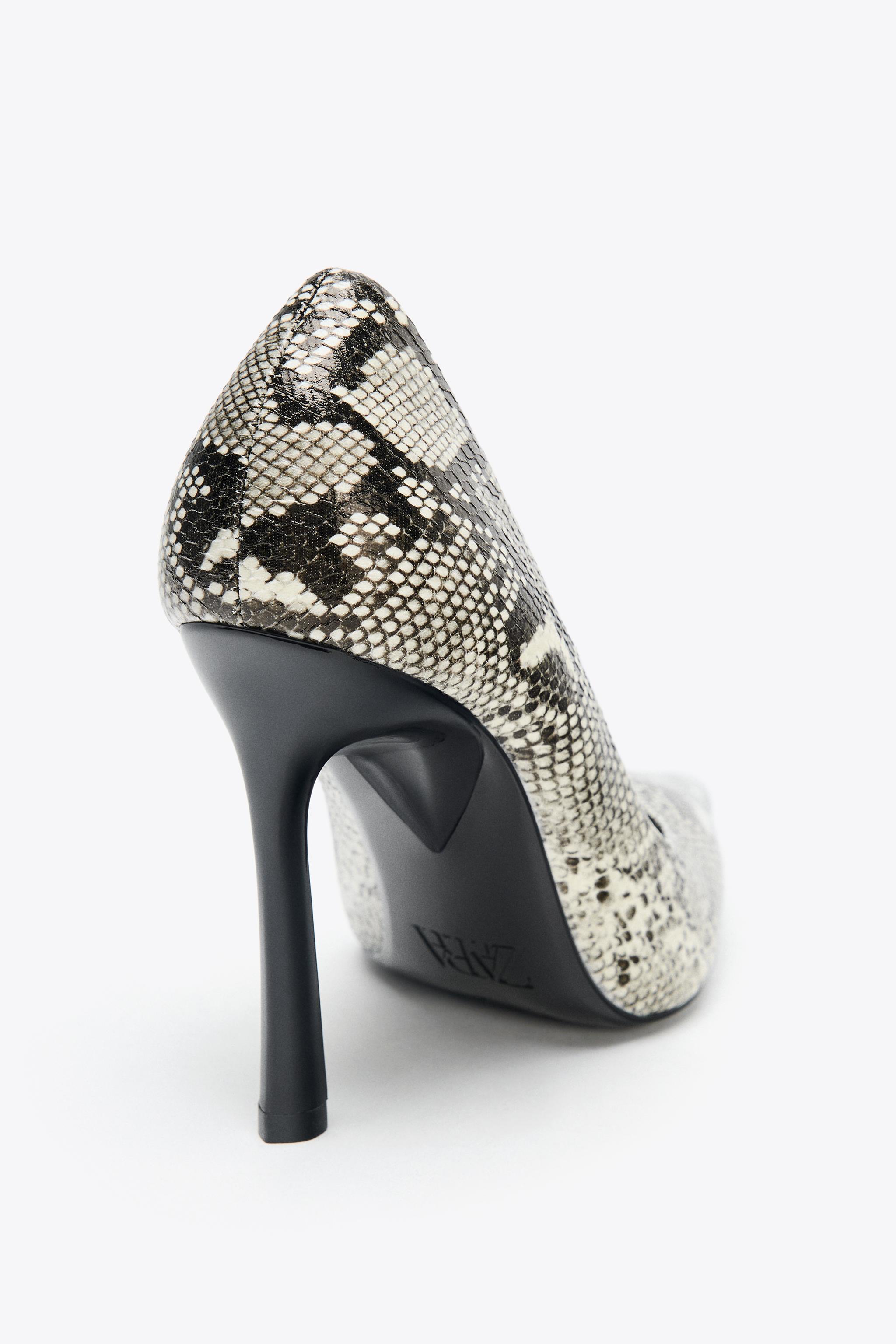 HIGH HEEL ANIMAL PRINT SHOES