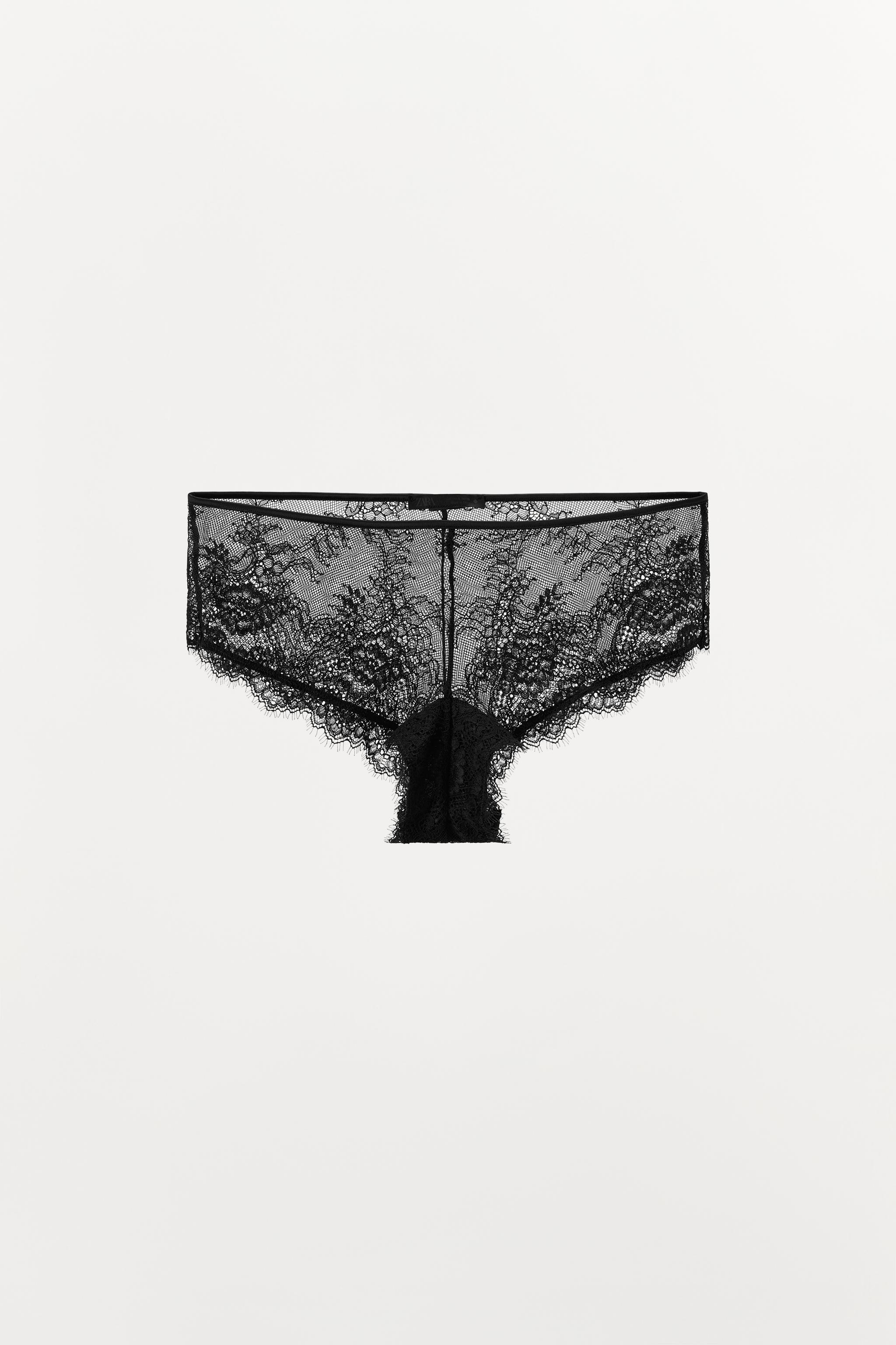 LACE CULOTTE UNDERWEAR