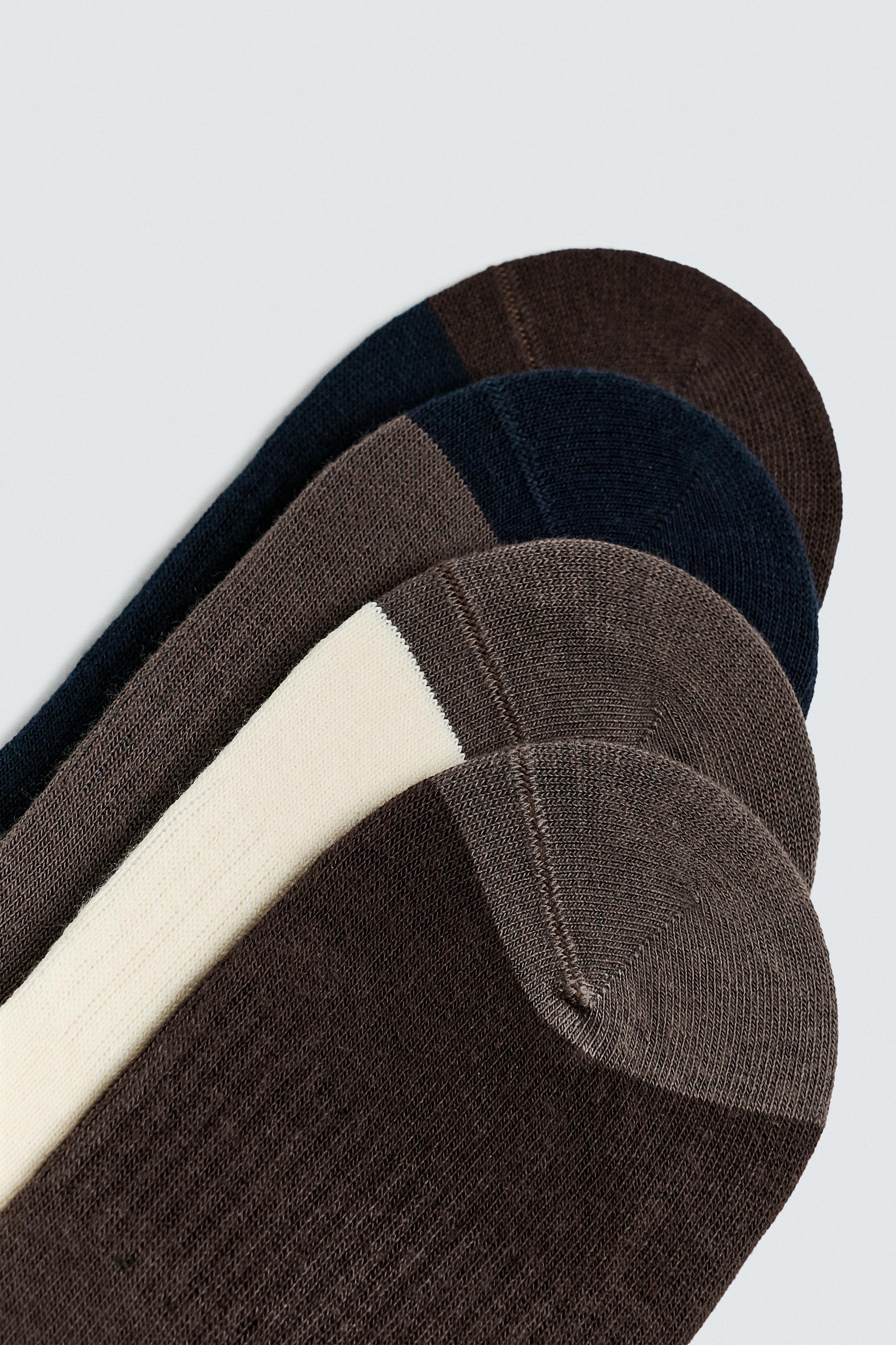 PACK OF 4 INVISIBLE SOCKS