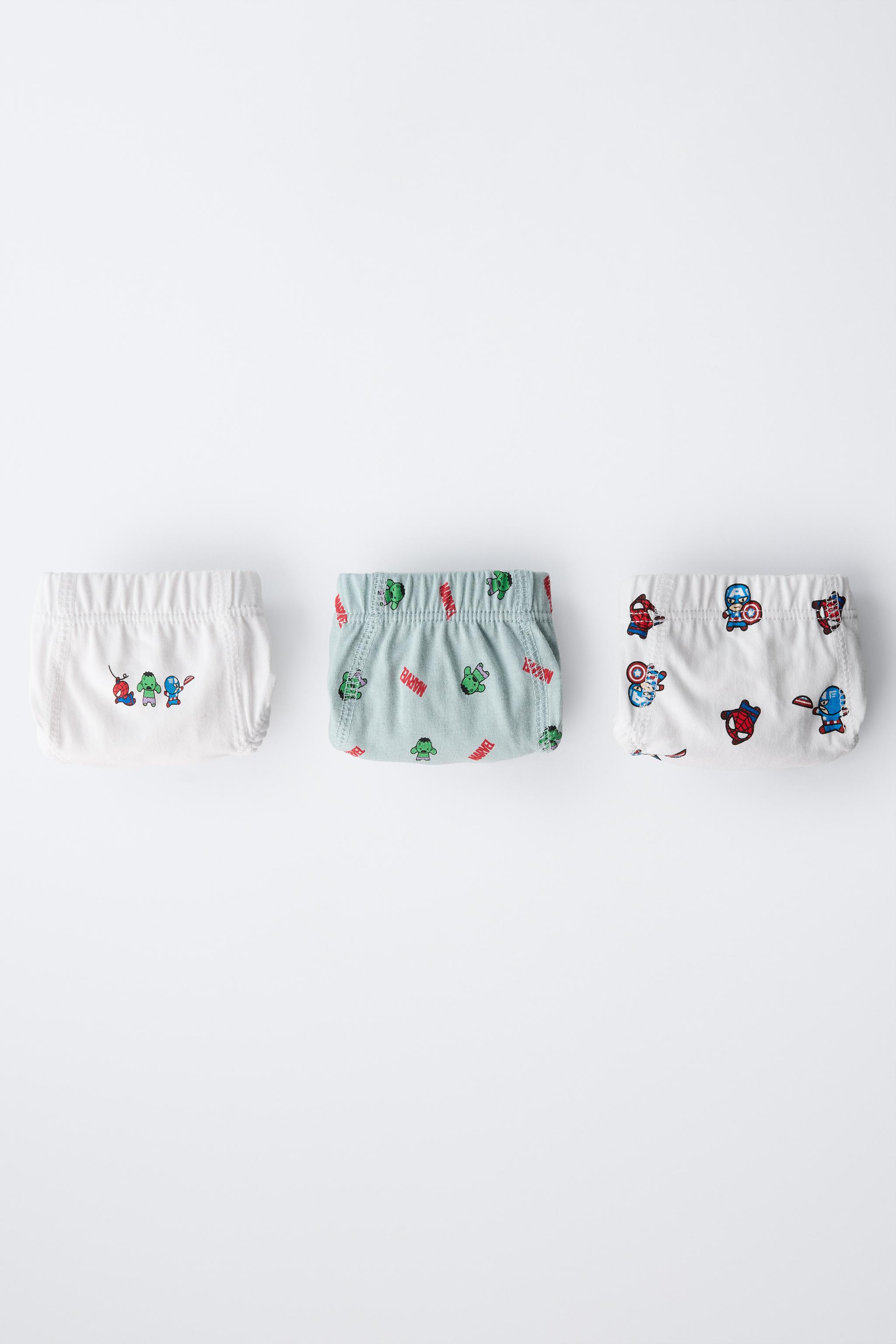 2-6 YEARS/ THREE-PACK OF THE AVENGERS © MARVEL BRIEFS