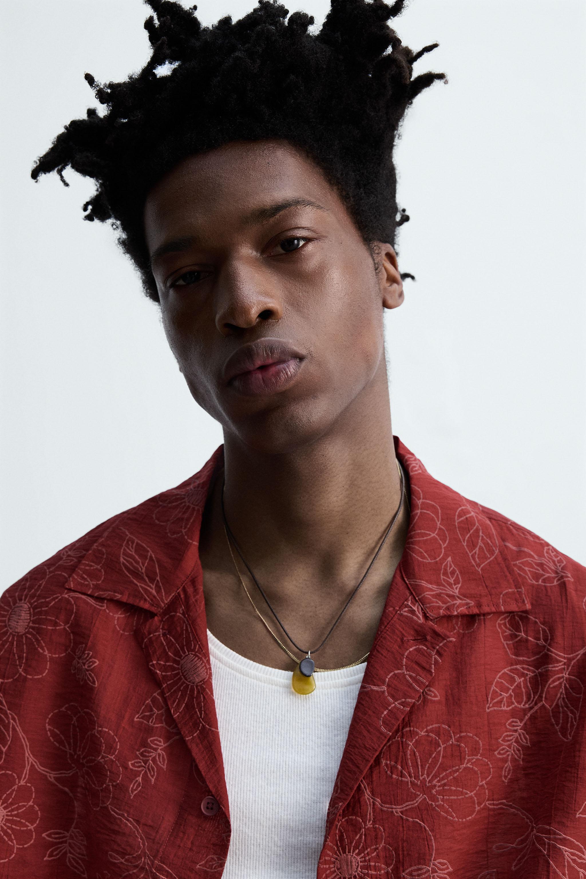 TEXTURED FLORAL SHIRT © OTIS KWAME KYE QUAICOE