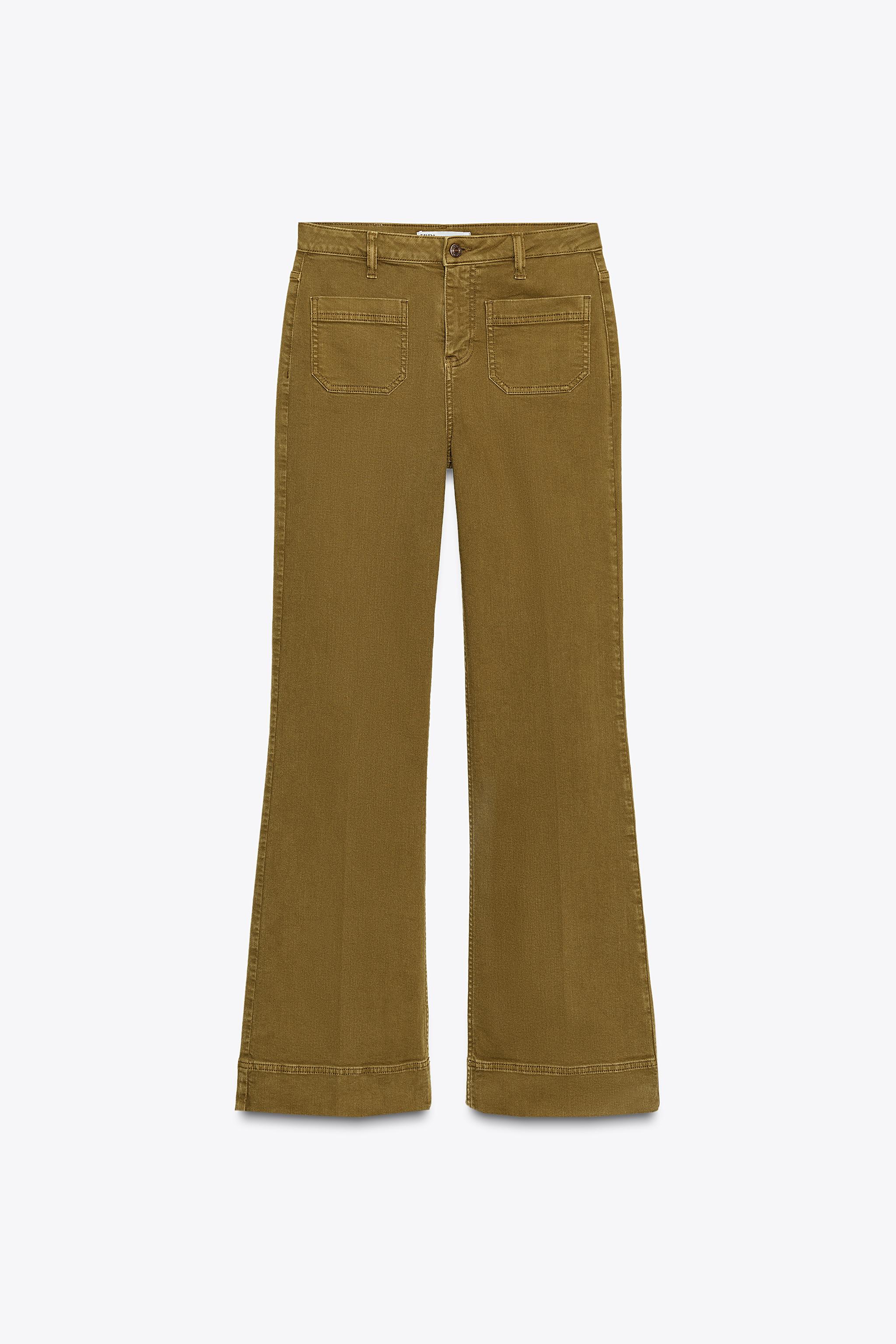 Z1975 HIGH-WAISTED PATCH POCKET JEANS