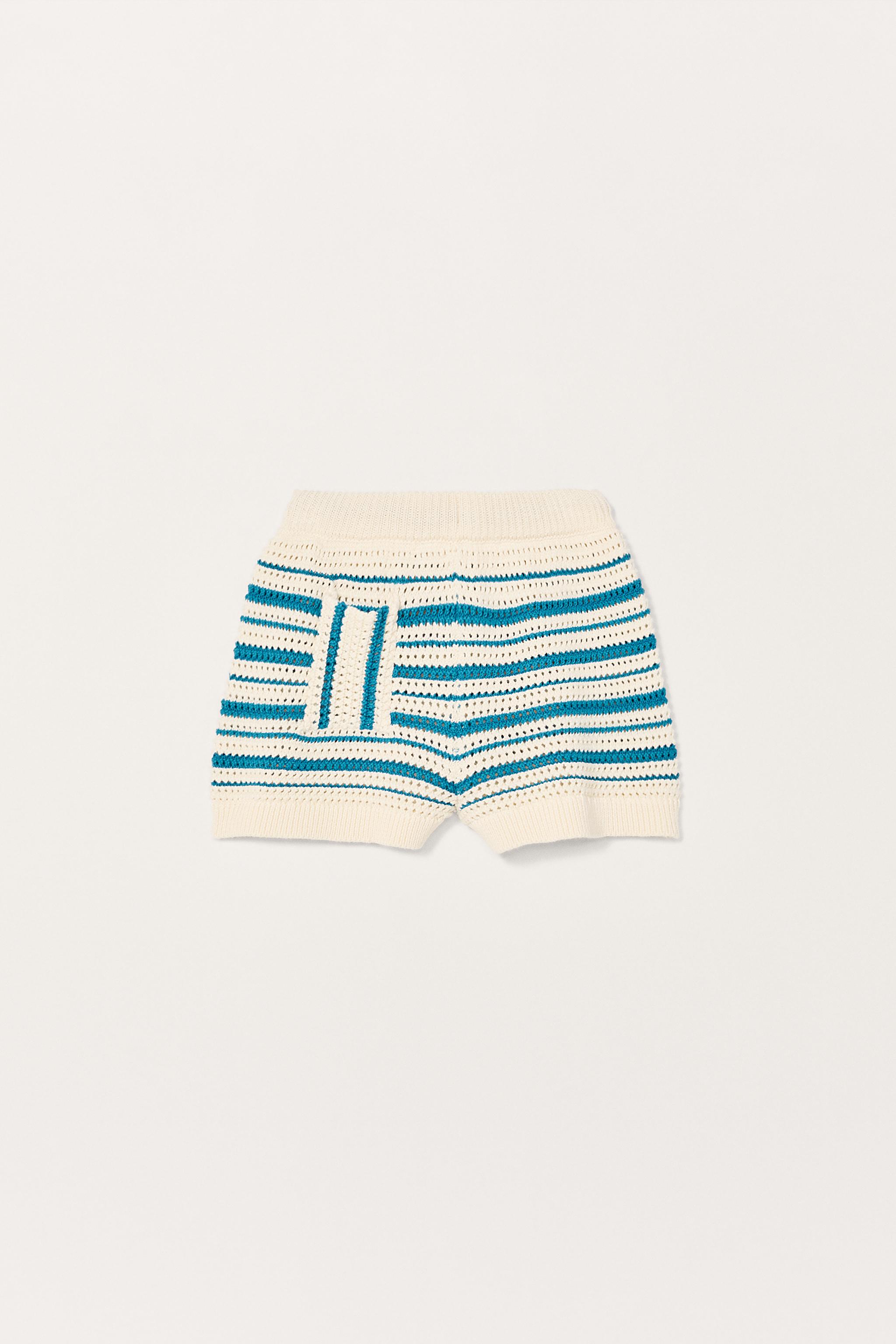 STRIPED KNIT SHORTS LIMITED EDITION