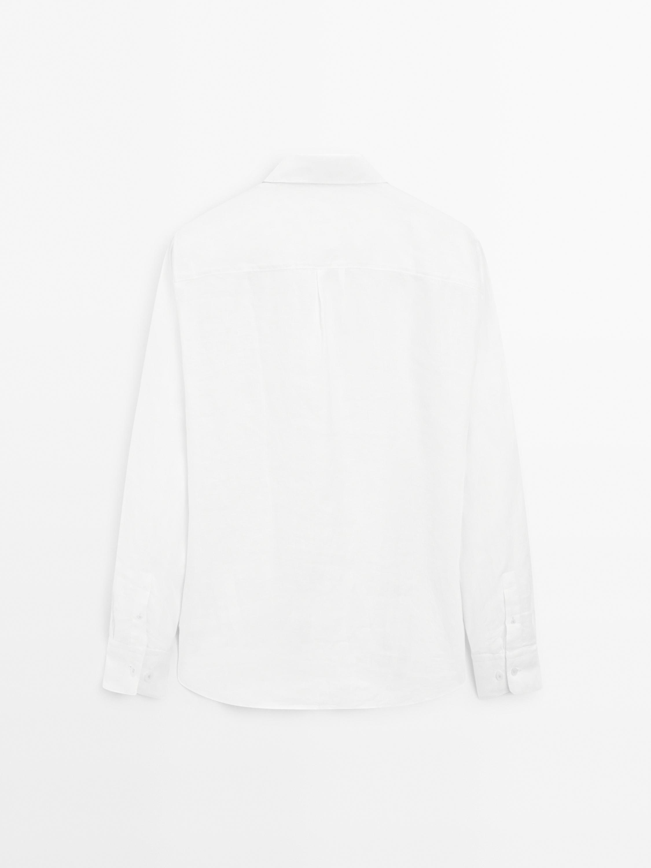 Lightweight regular fit twill shirt