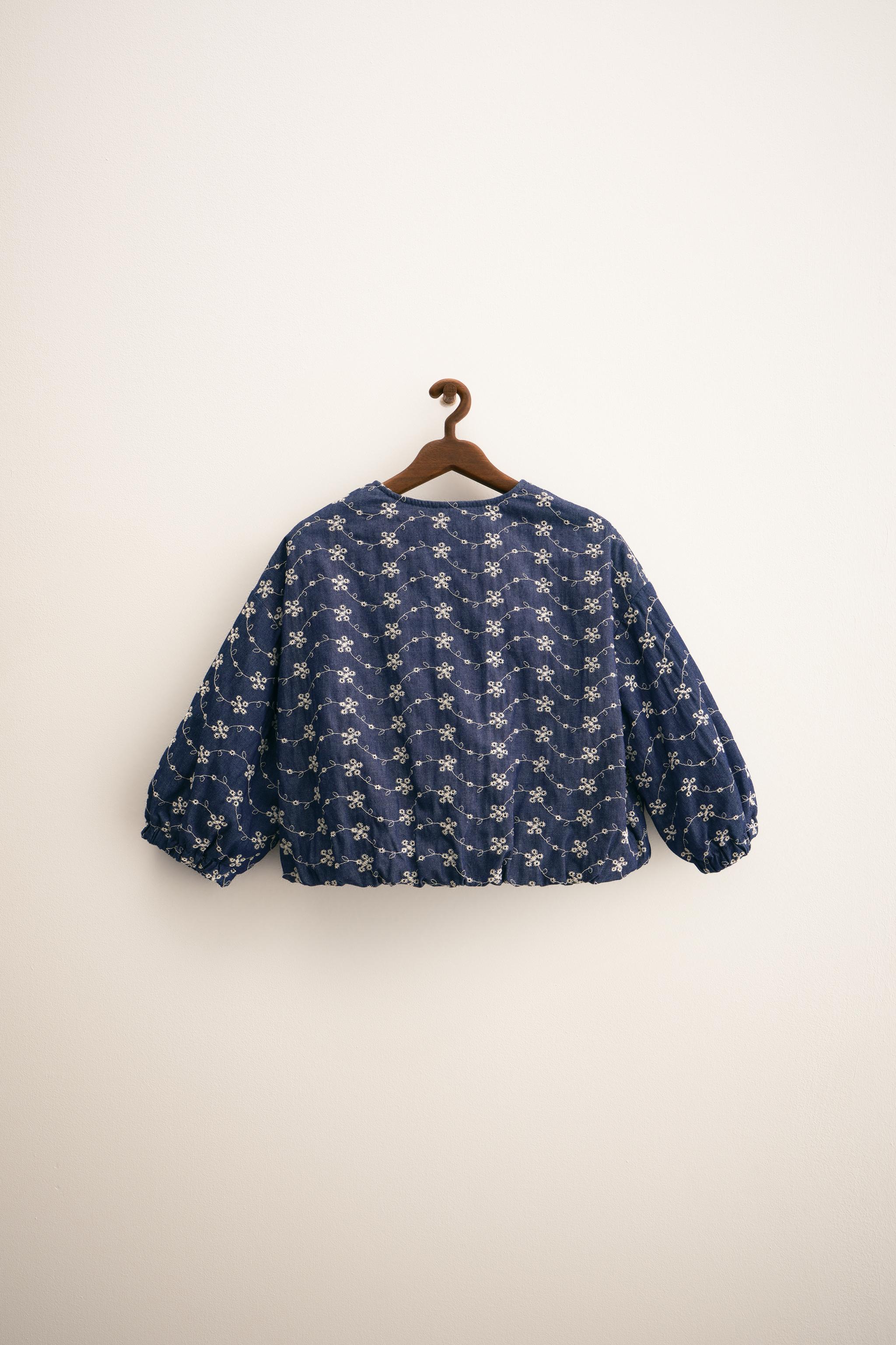 ZARA TIMELESS - EMBROIDERED FLORAL JACKET