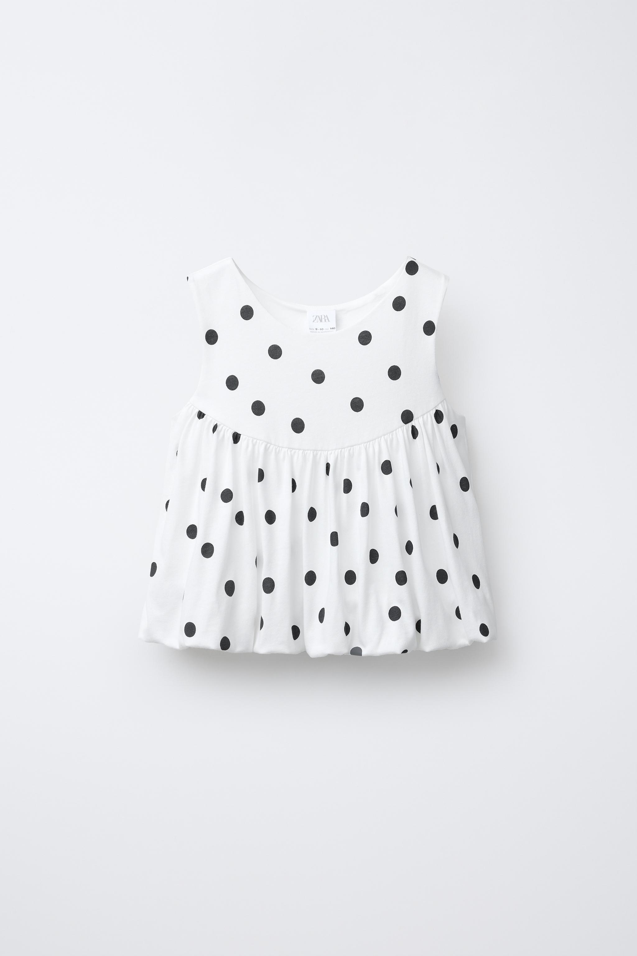 POLKA DOT BALLOON T-SHIRT