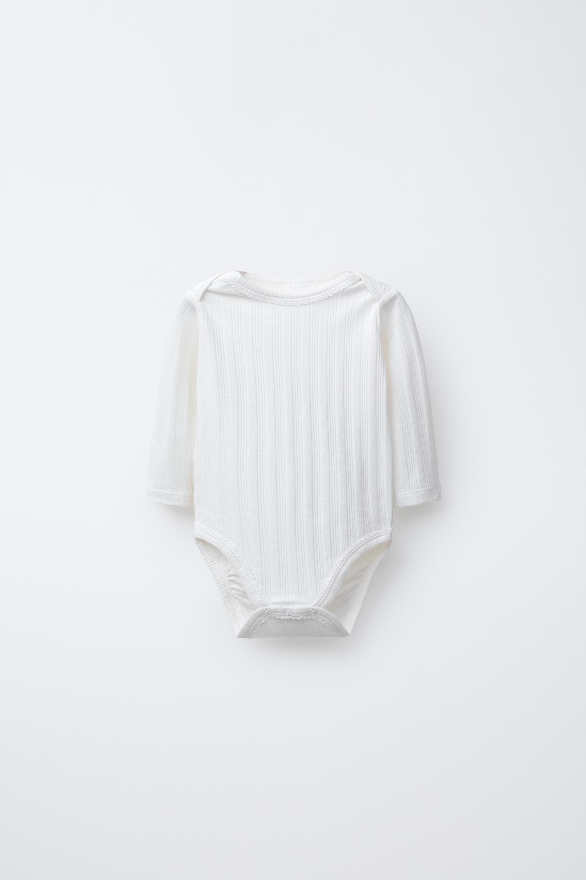 6 MONTHS-3 YEARS/ THREE-PACK OF LONG SLEEVE BODYSUITS