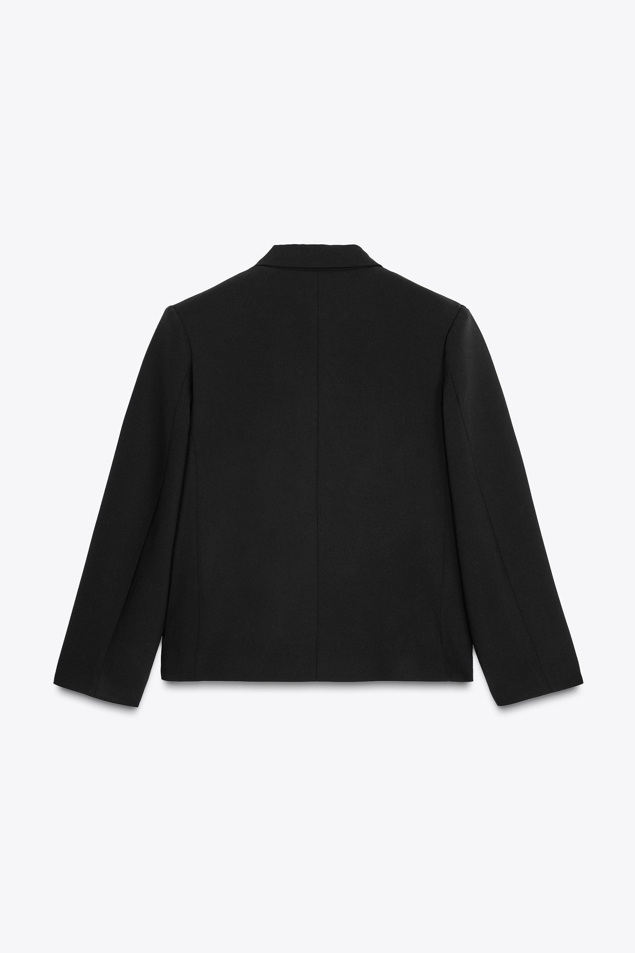 DOUBLE BREASTED CROP BLAZER