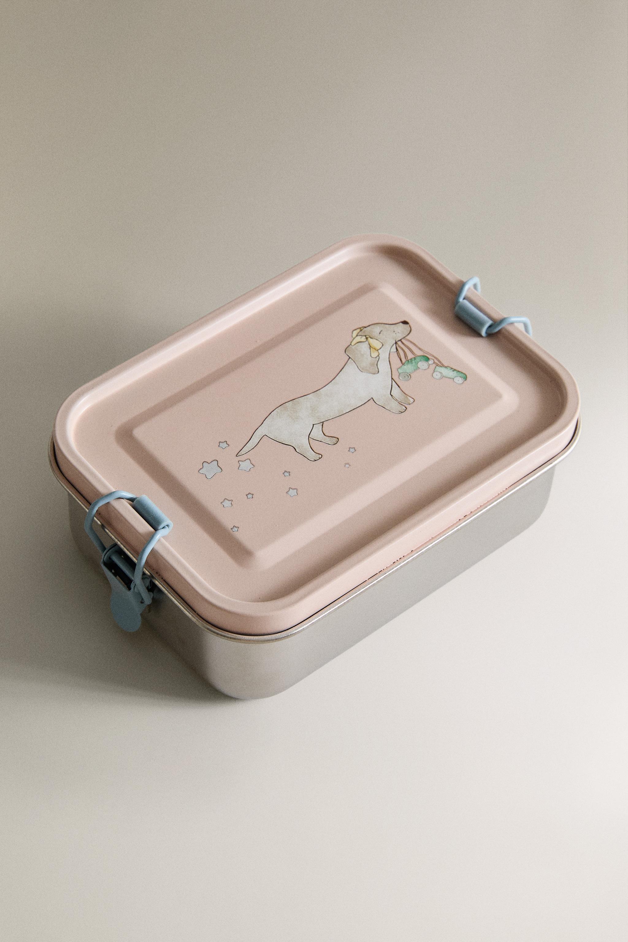 CHILDREN'S SKATER DOG LUNCH BOX