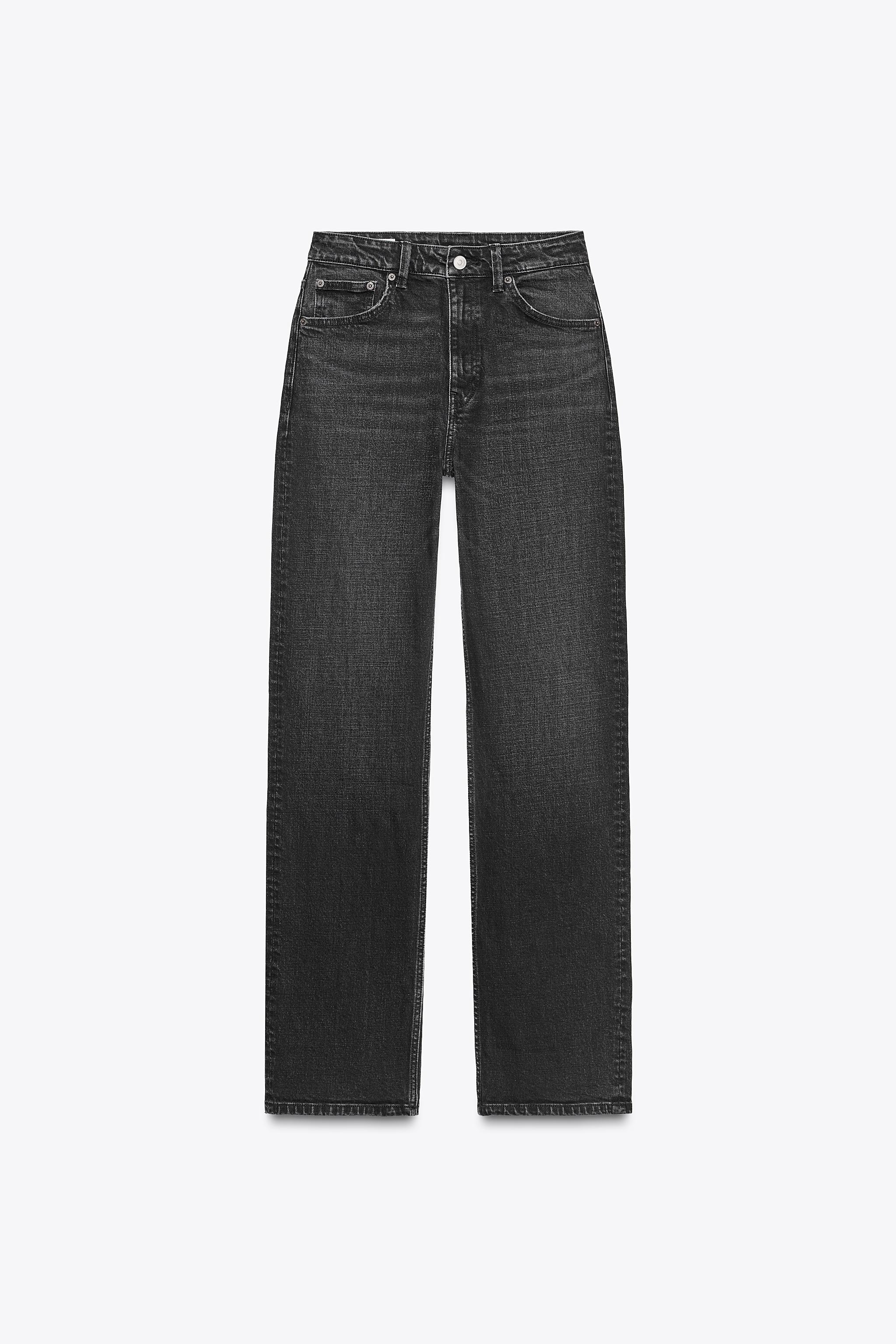 TRF HIGH WAIST STRAIGHT LEG JEANS
